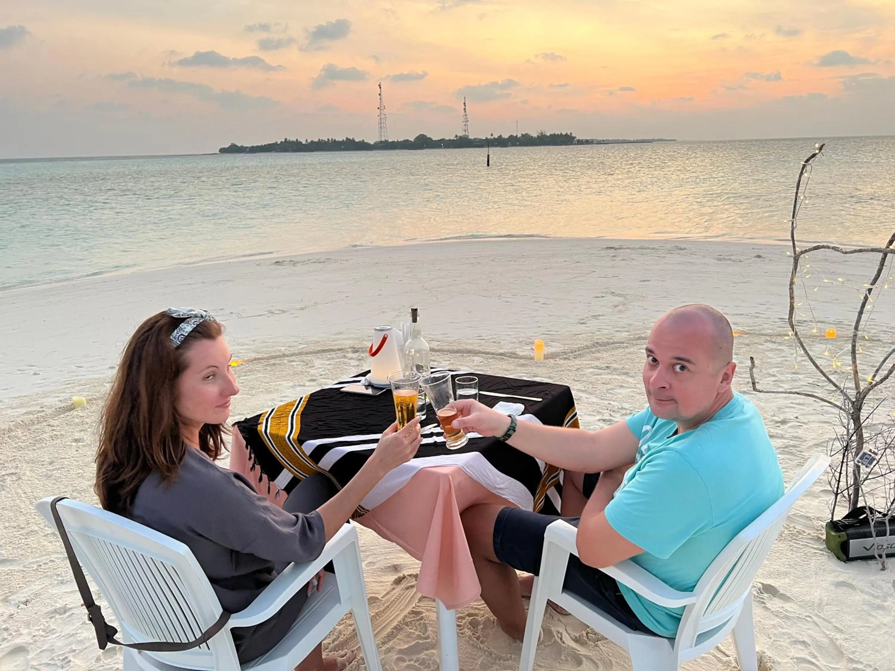 Sunset in Rasdu View Inn