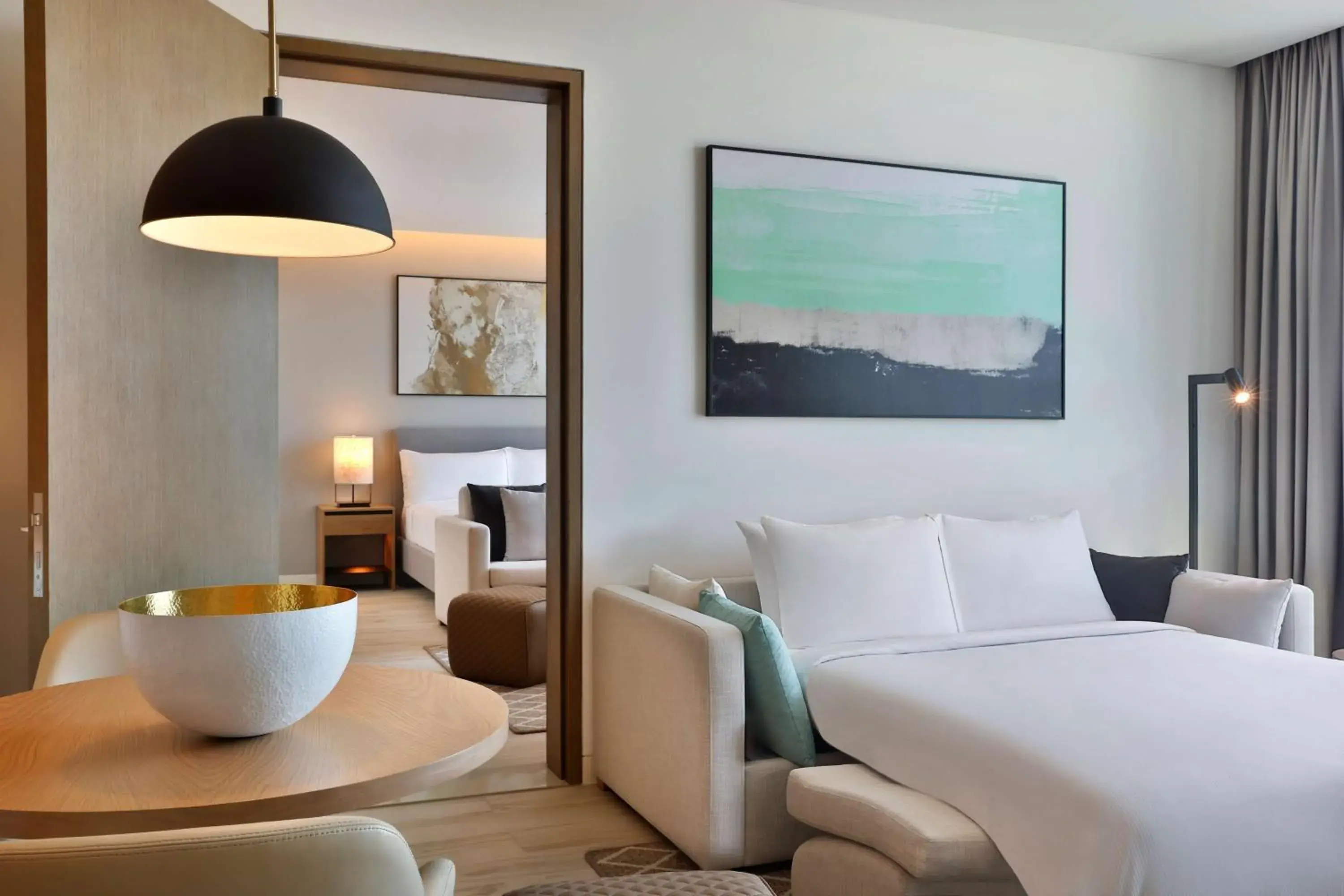 One-Bedroom Apartment with King Bed in Doubletree By Hilton Abu Dhabi Yas Island Residences One-Bedroom Apartment with King Bed in Doubletree By Hilton Abu Dhabi Yas Island Residences