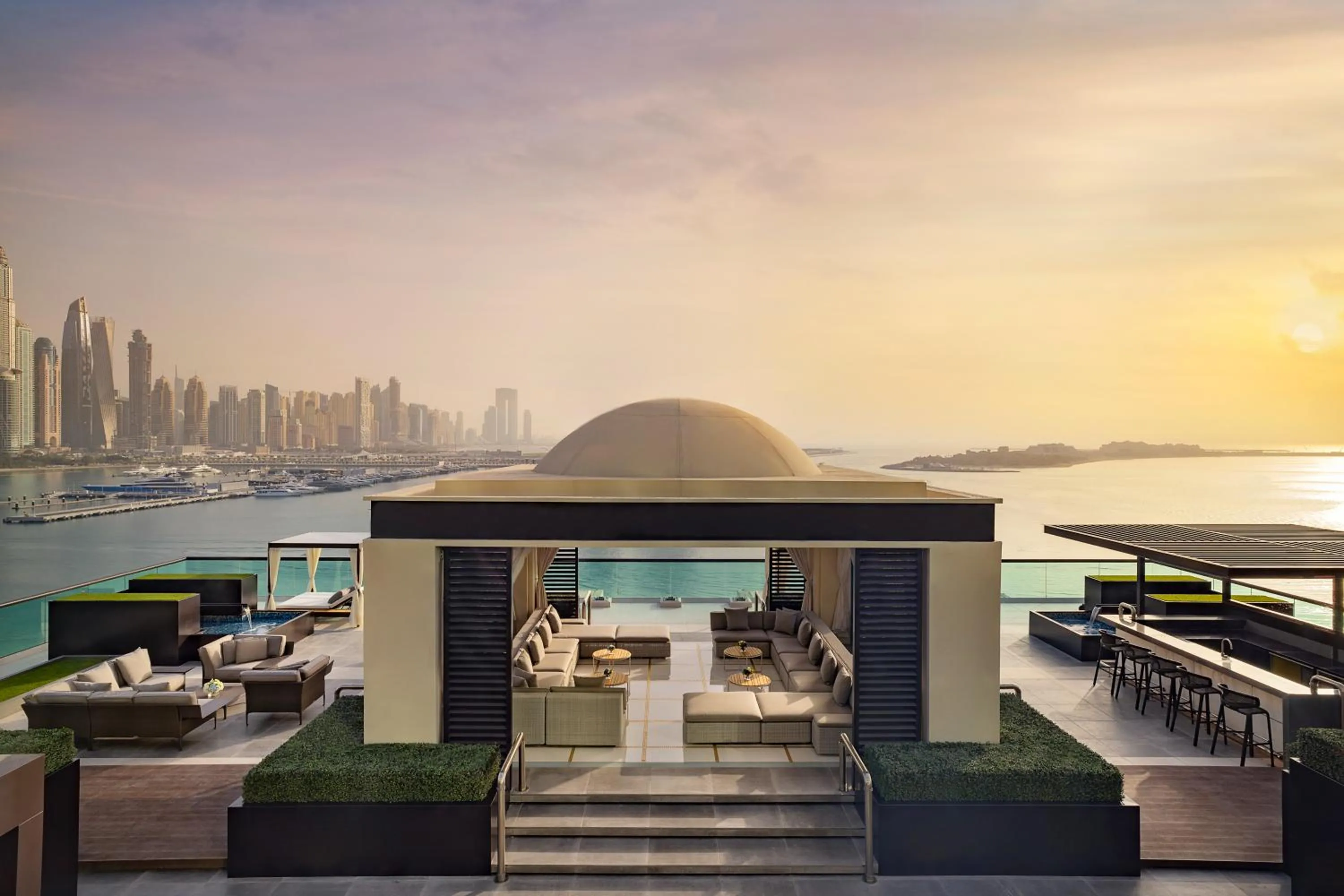 View (from property/room) in Hilton Dubai Palm Jumeirah