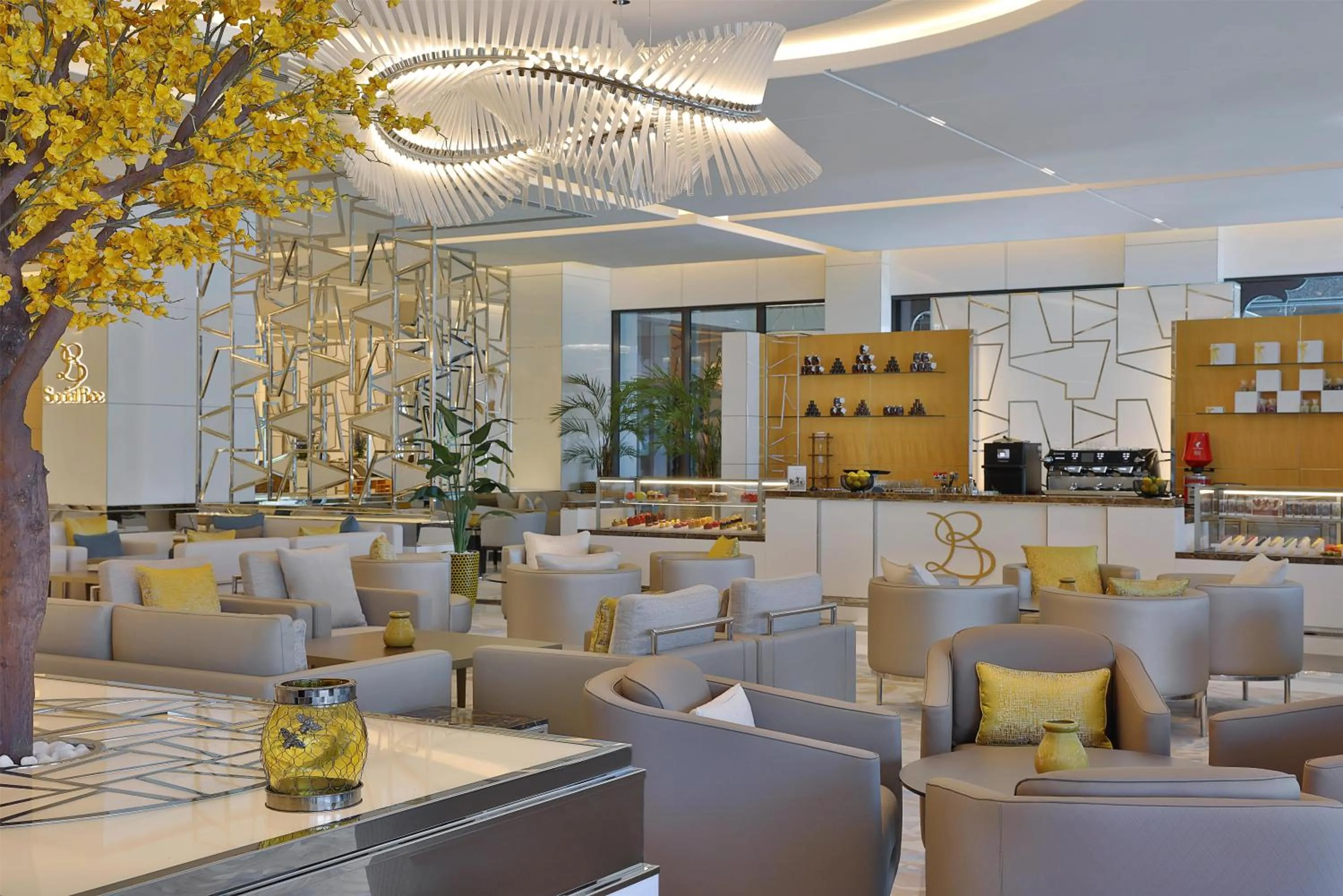 Lobby or reception in Hilton Dubai Palm Jumeirah