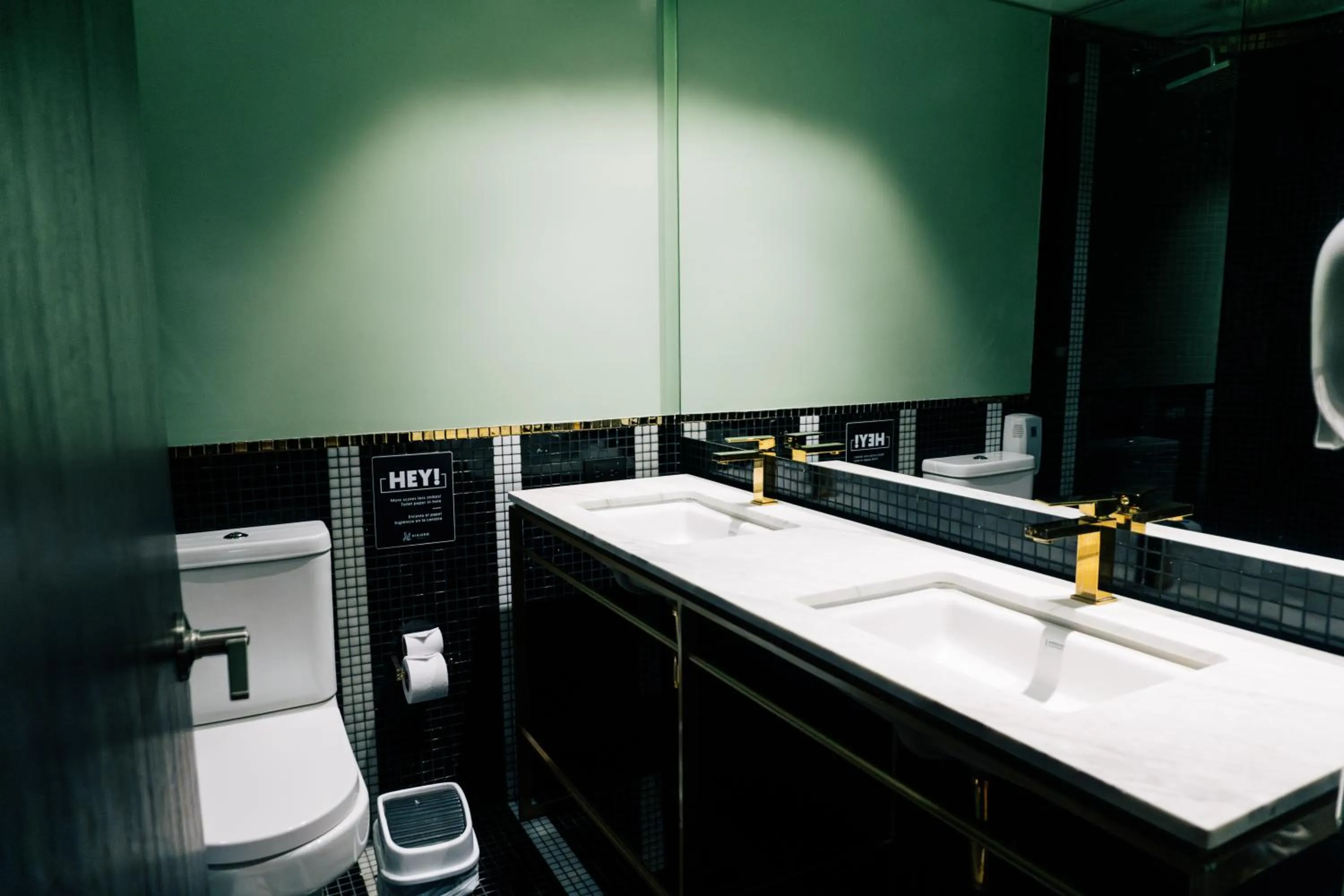 Bathroom in Viajero Bogotá Hostel & Spa