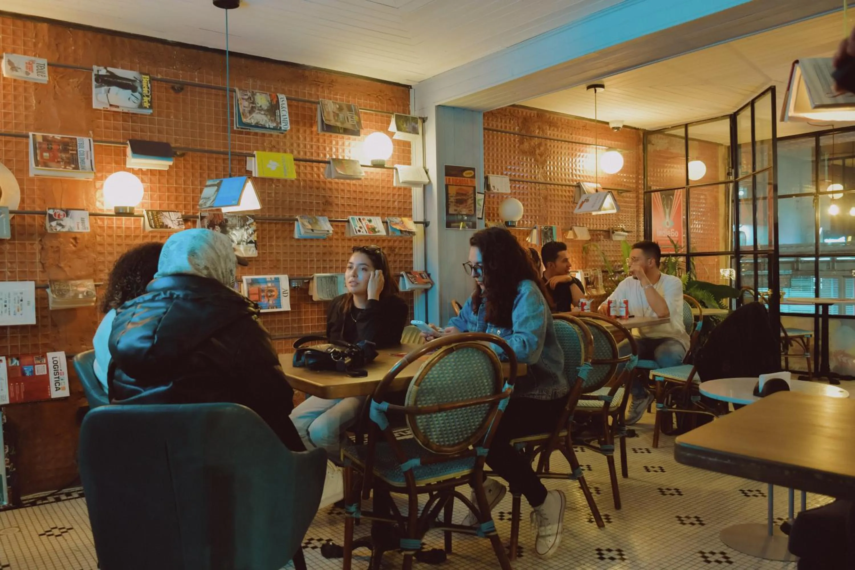 Restaurant/places to eat in Viajero Bogotá Hostel & Spa