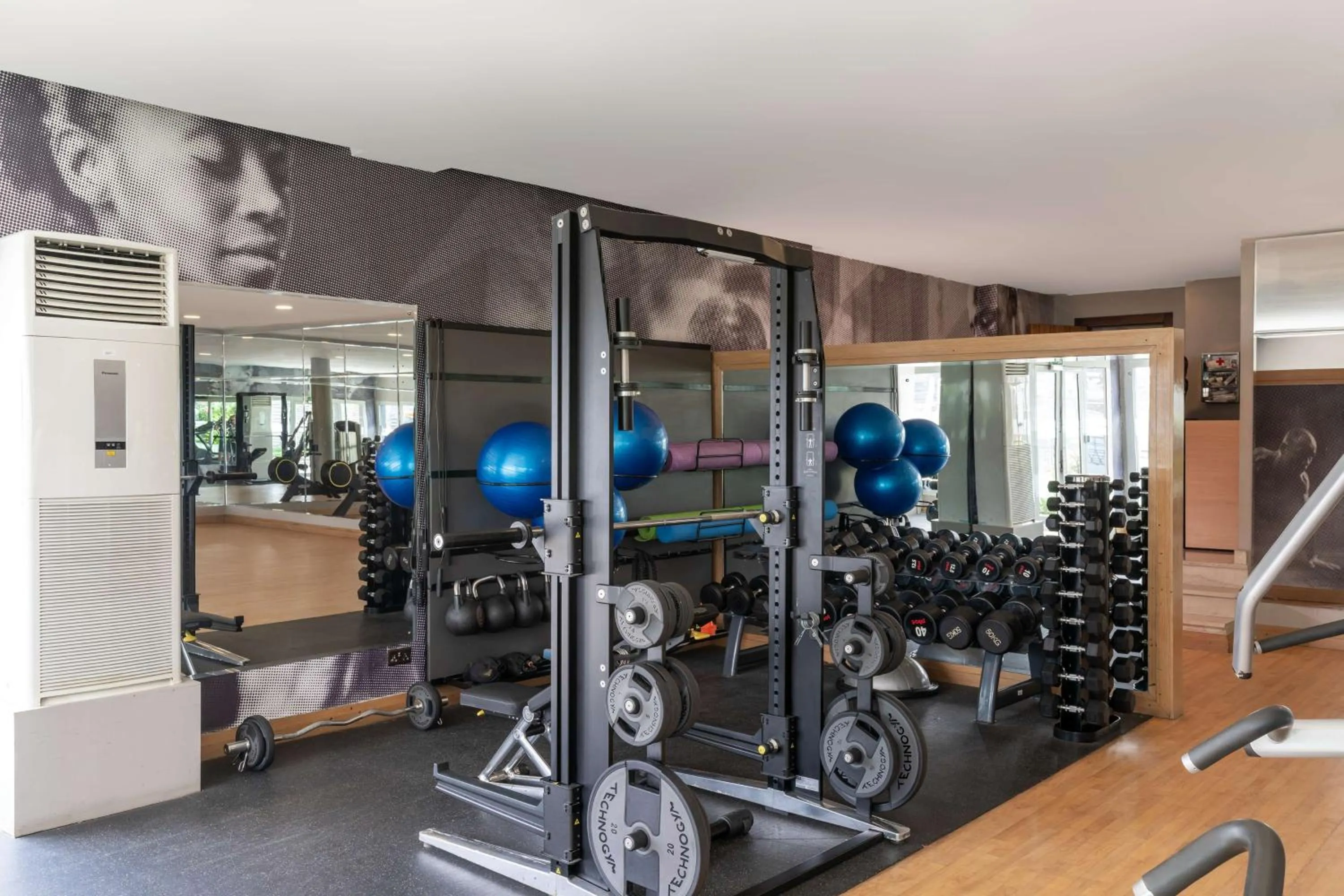 Fitness centre/facilities in Radisson Blu Anchorage Hotel