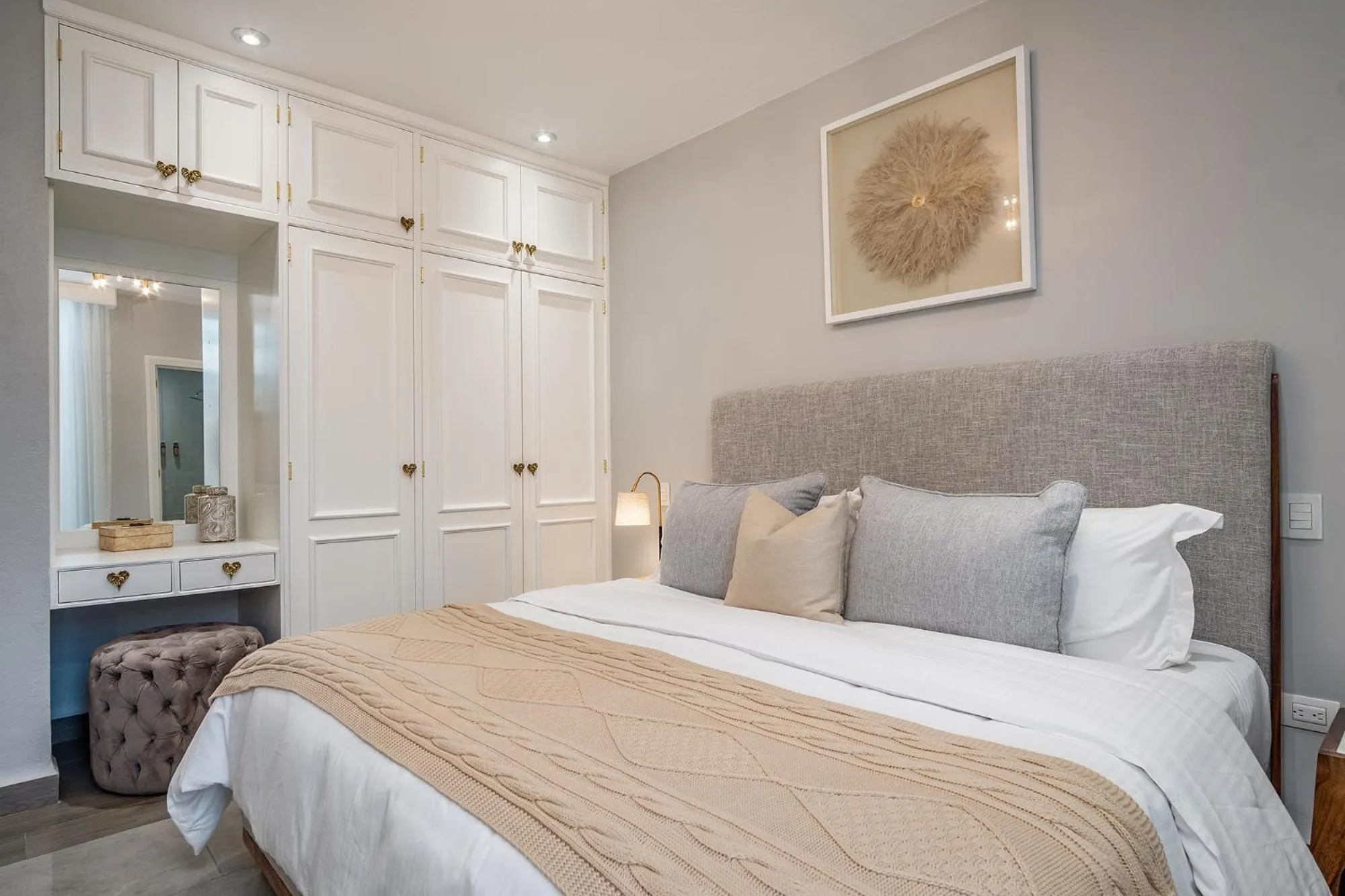 Bed in Hotel Casa Arum