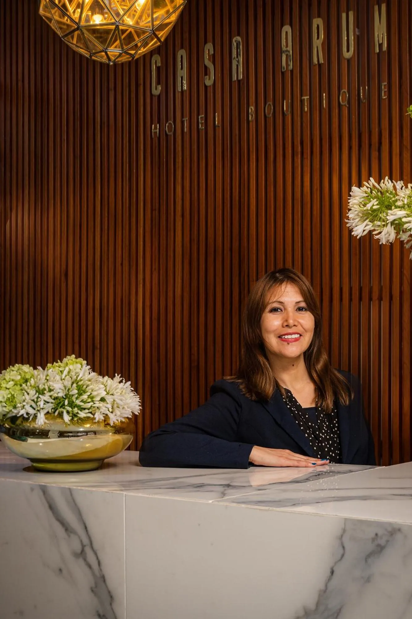 Lobby or reception in Hotel Casa Arum