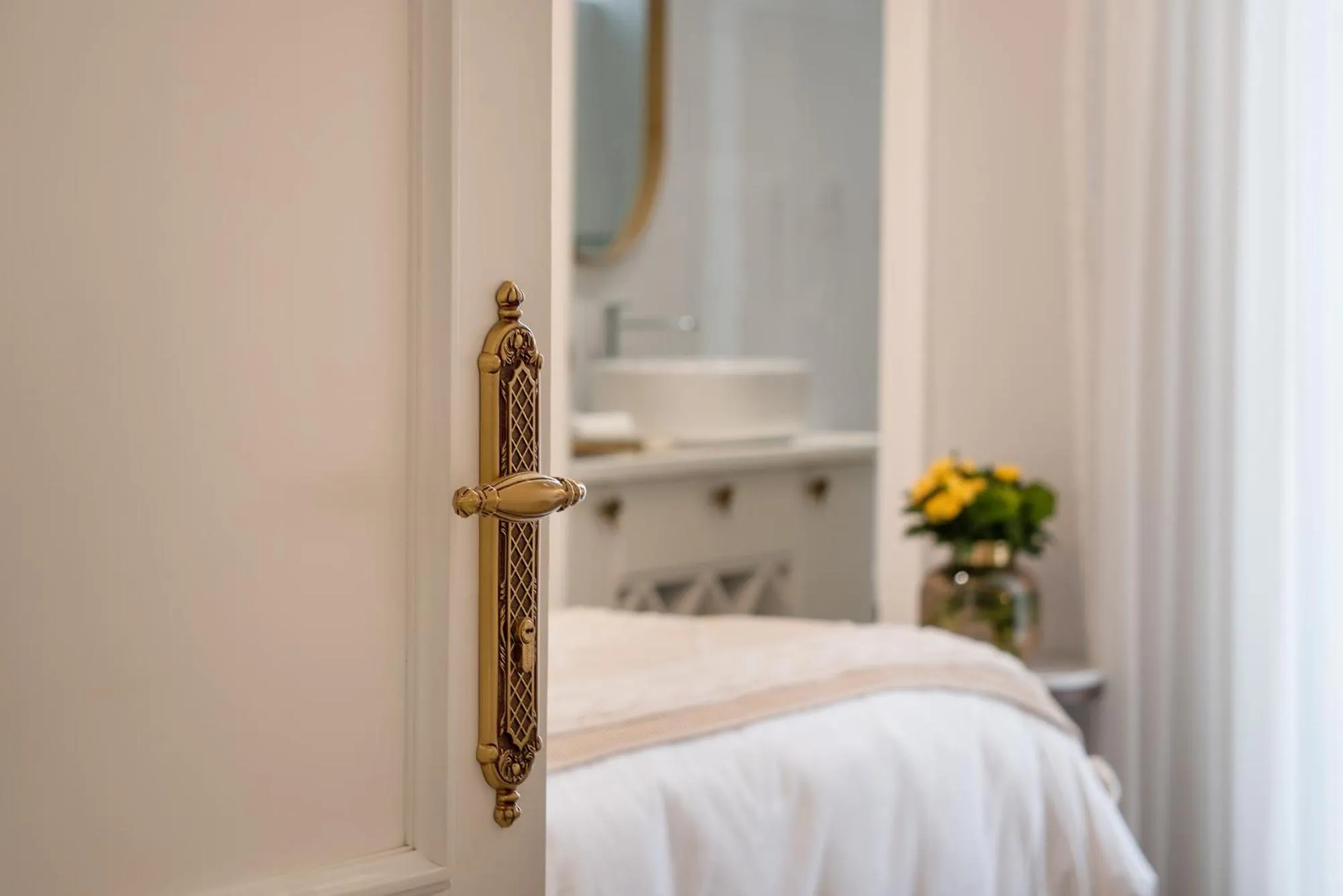 Decorative detail, Bed in Hotel Casa Arum
