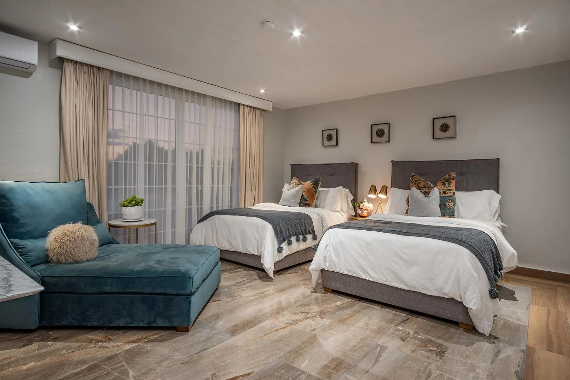 Bed in Hotel Casa Arum