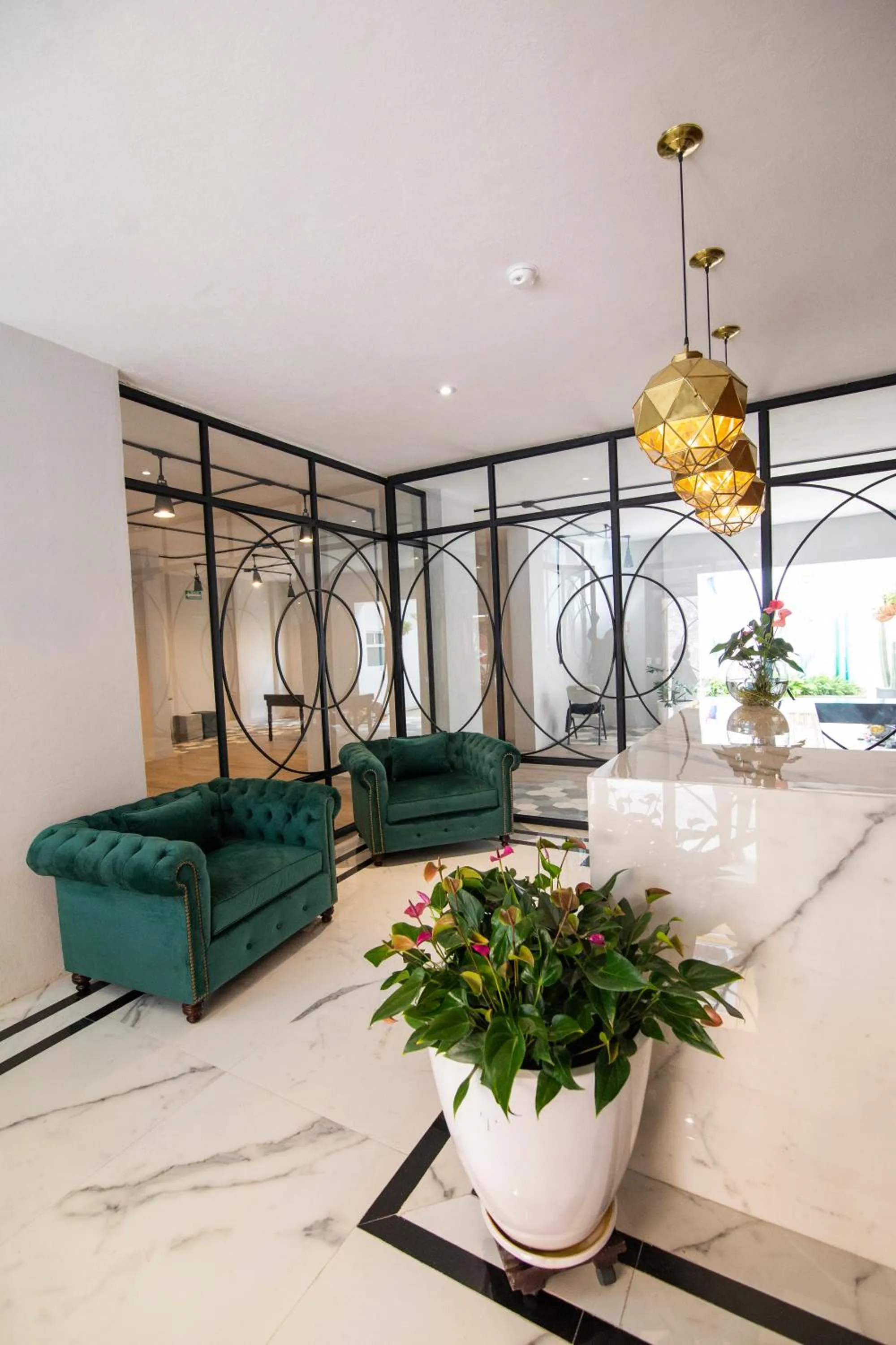 Lobby or reception in Hotel Casa Arum