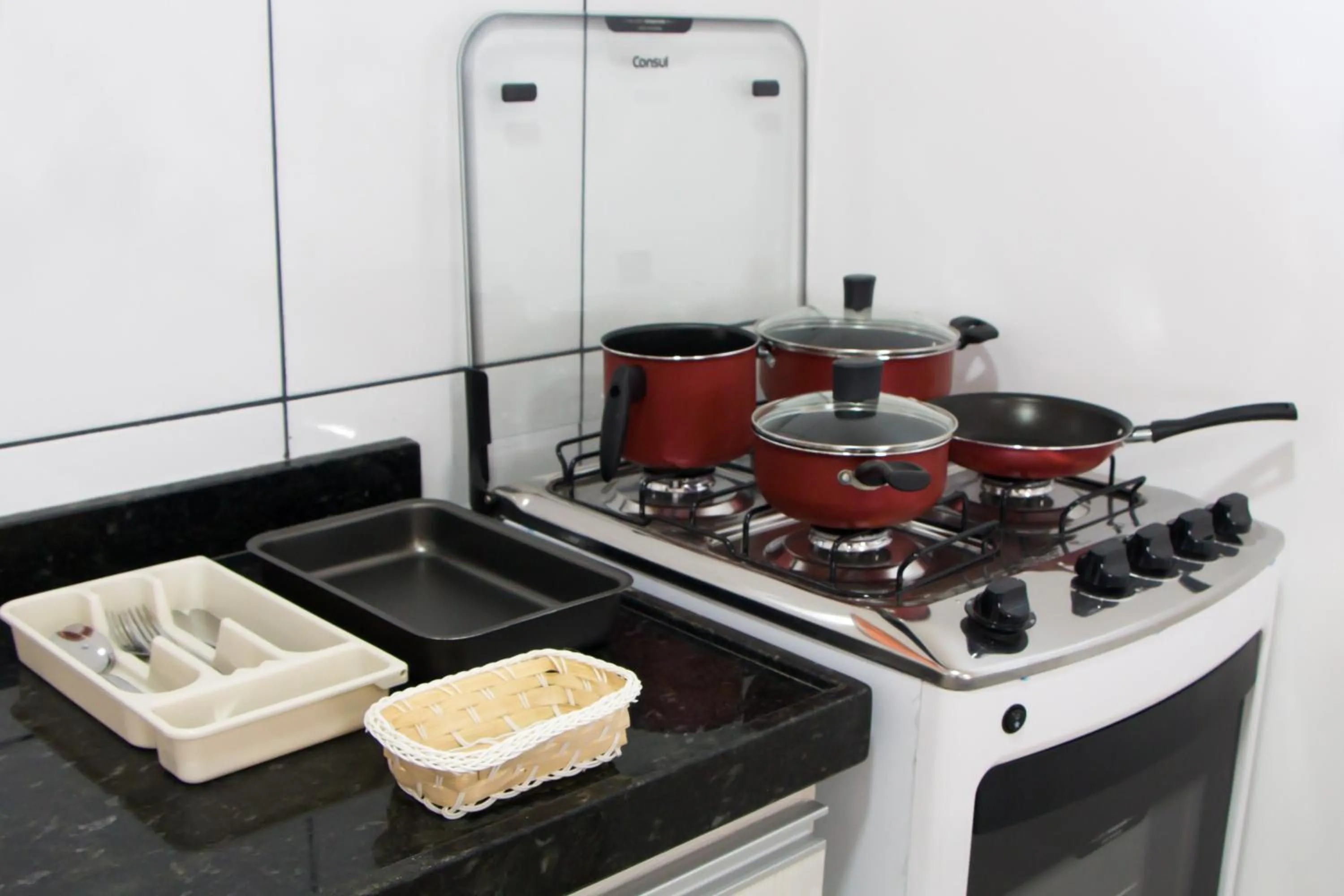 kitchen in Pousada Brisas