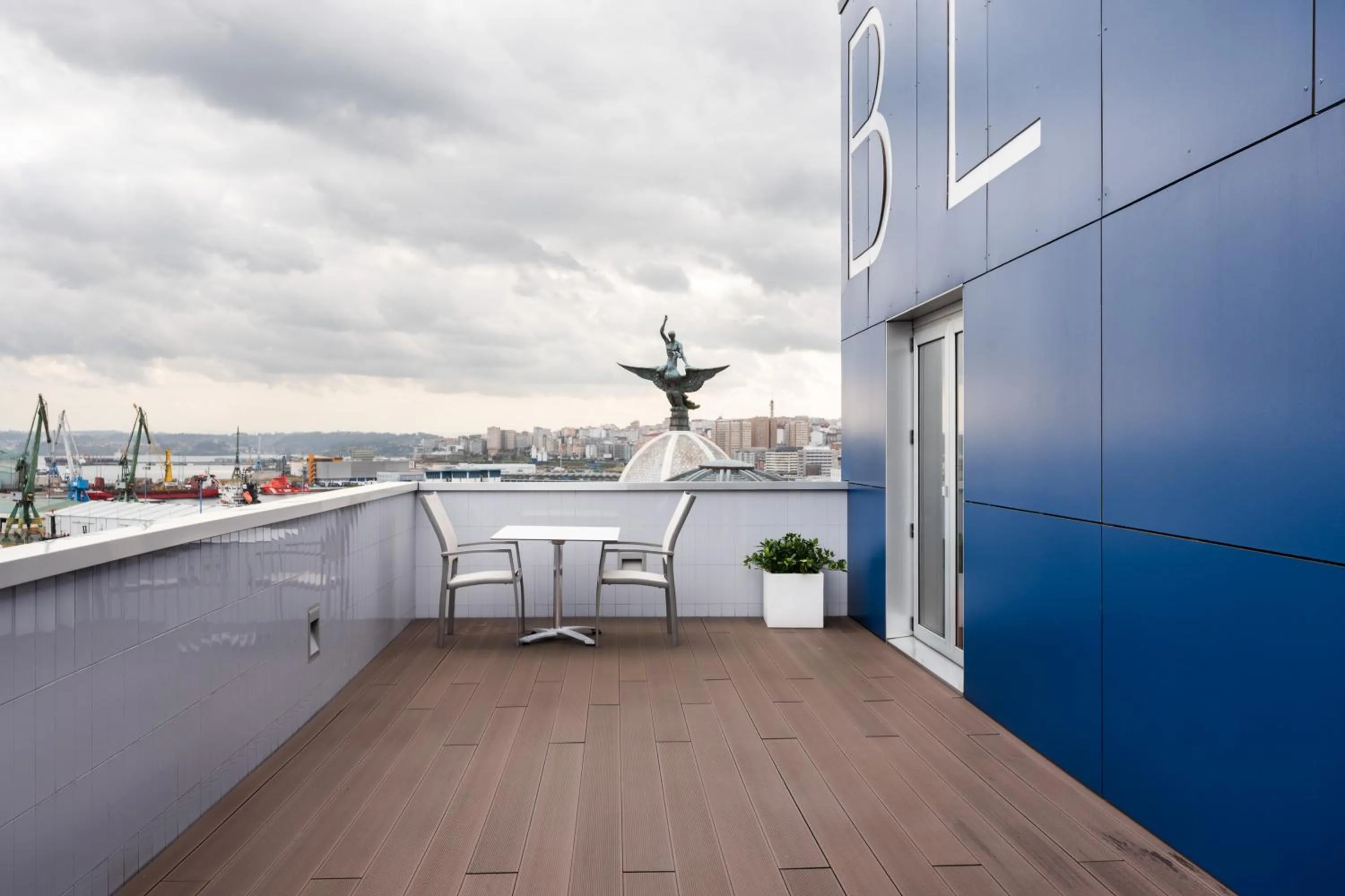 View (from property/room) in Eurostars Blue Coruña