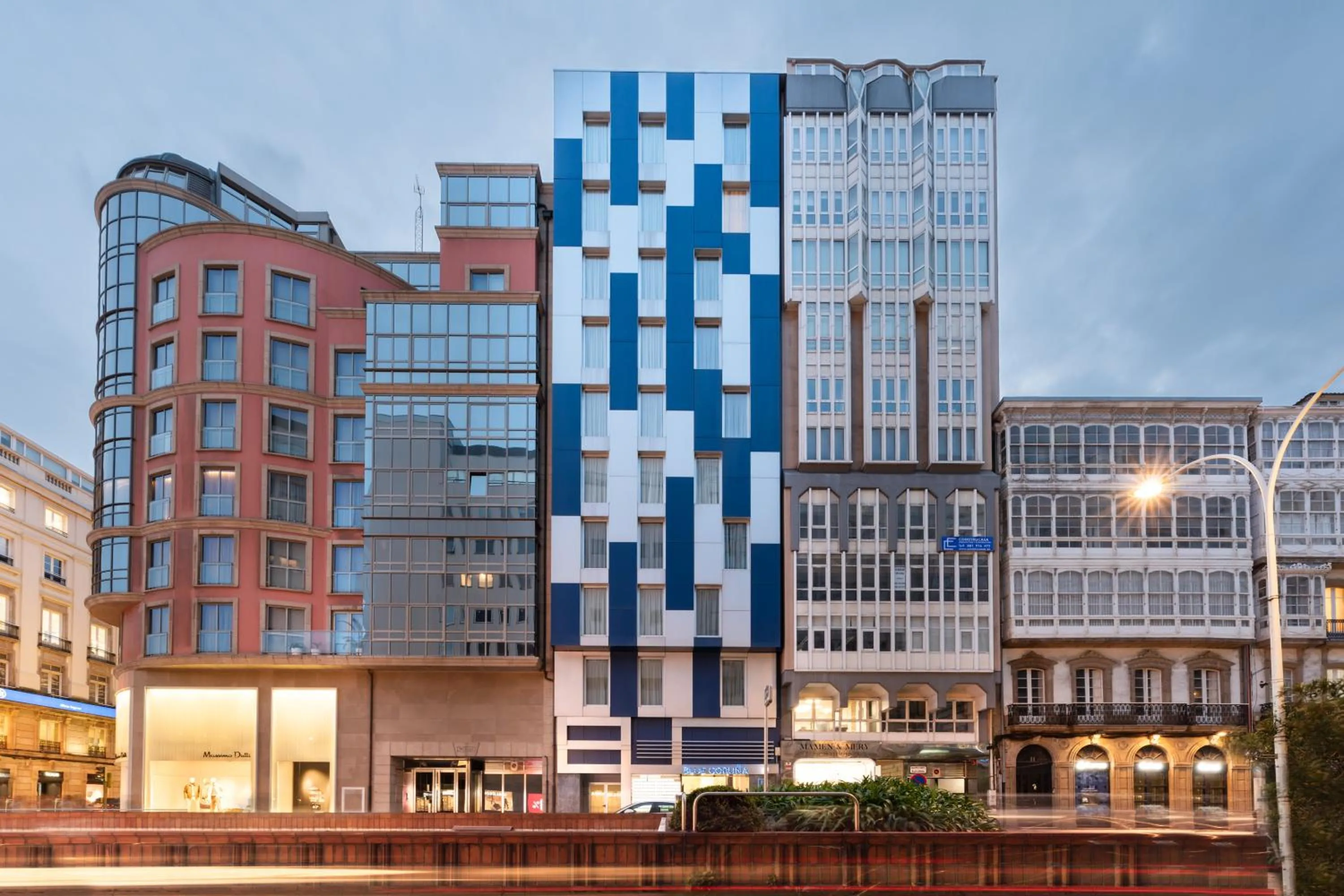 Property building in Eurostars Blue Coruña