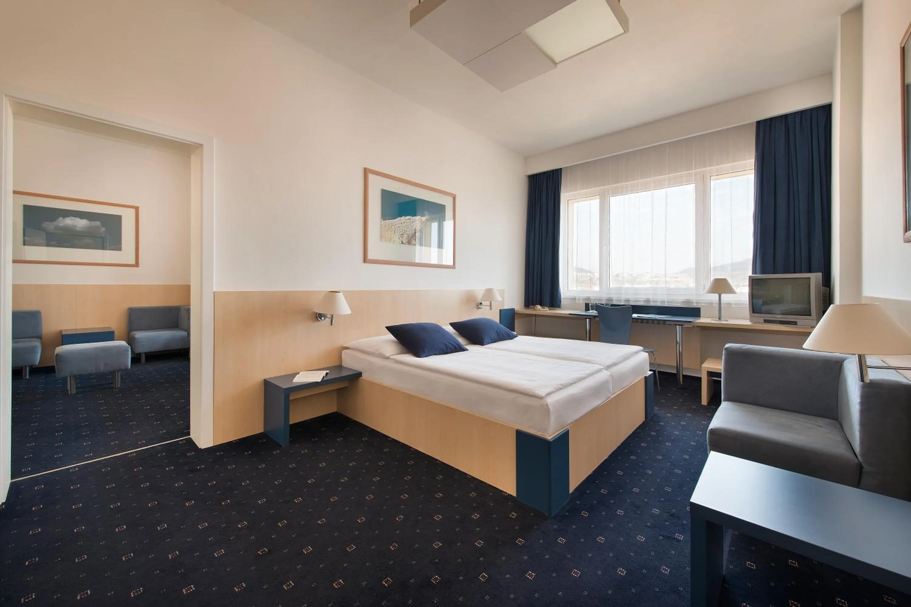 Bedroom, Bed in Hotel Grand Litava Beroun