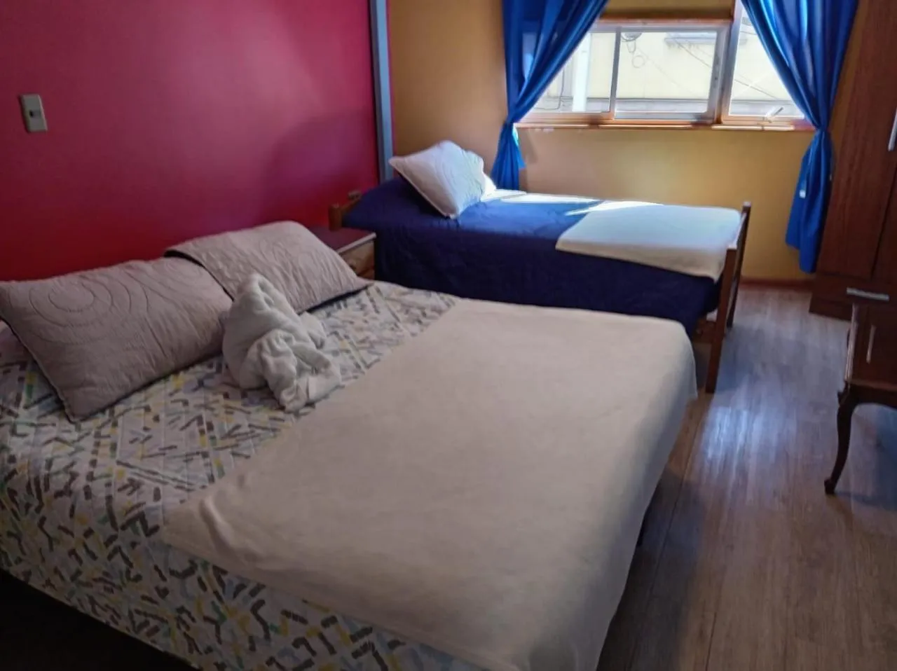 Bed in Hostal Recuerdos de Familia