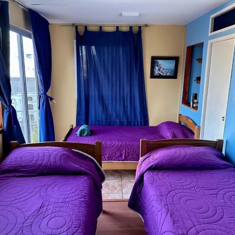 Bed in Hostal Recuerdos de Familia