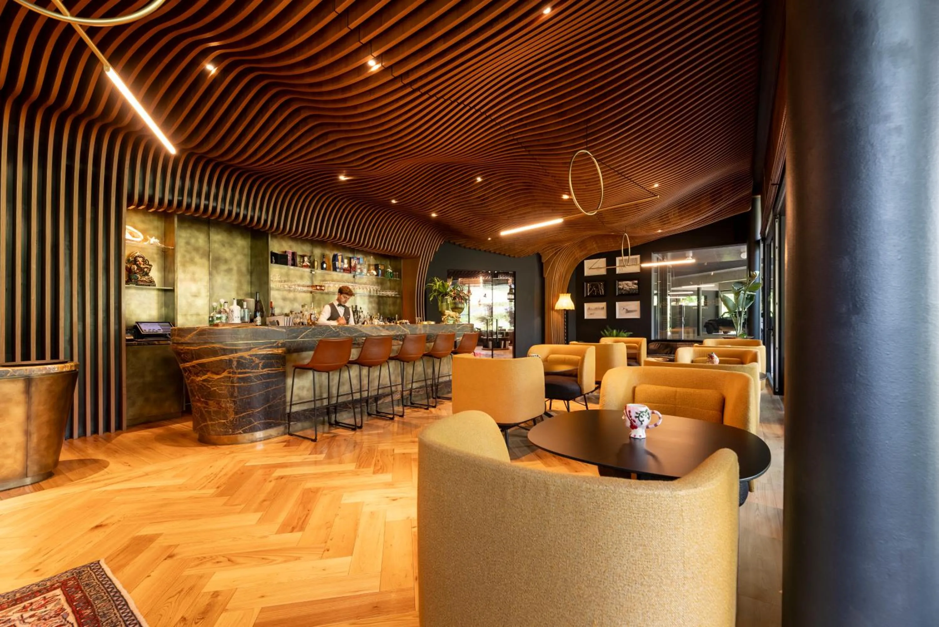 Lounge or bar in Manna Resort