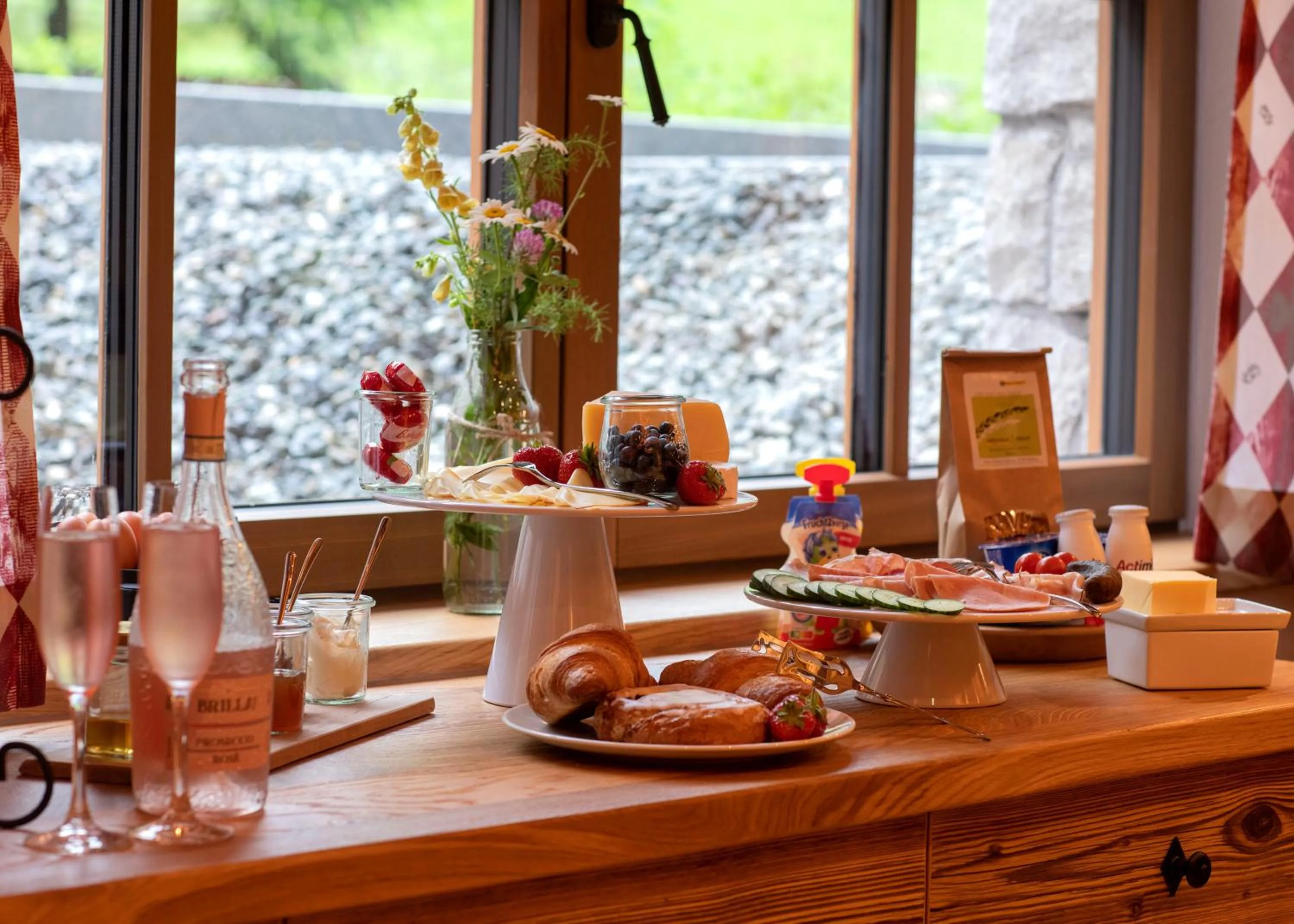 Food and drinks in Stadl Chalet Ischgl