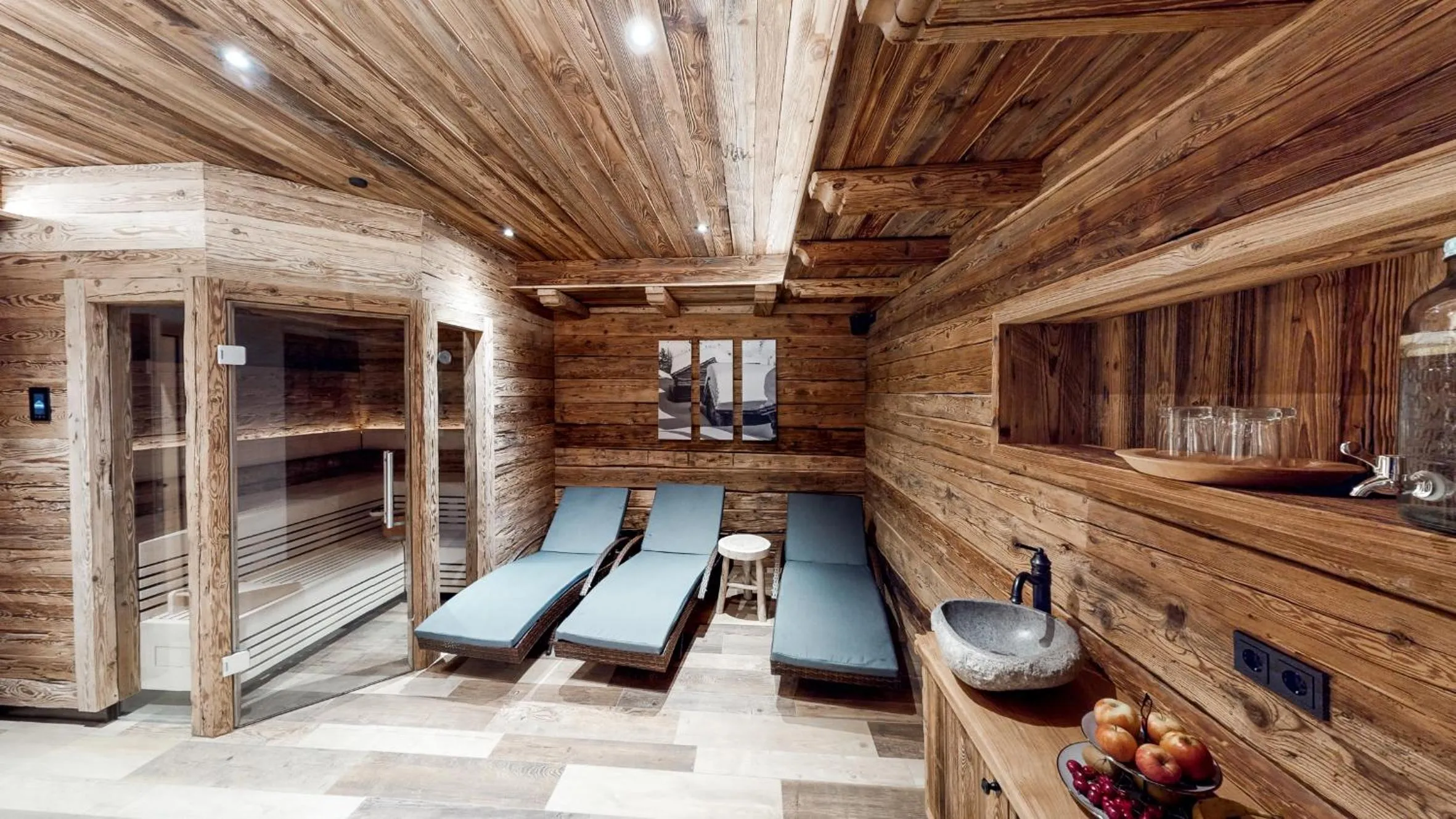 Sauna in Stadl Chalet Ischgl