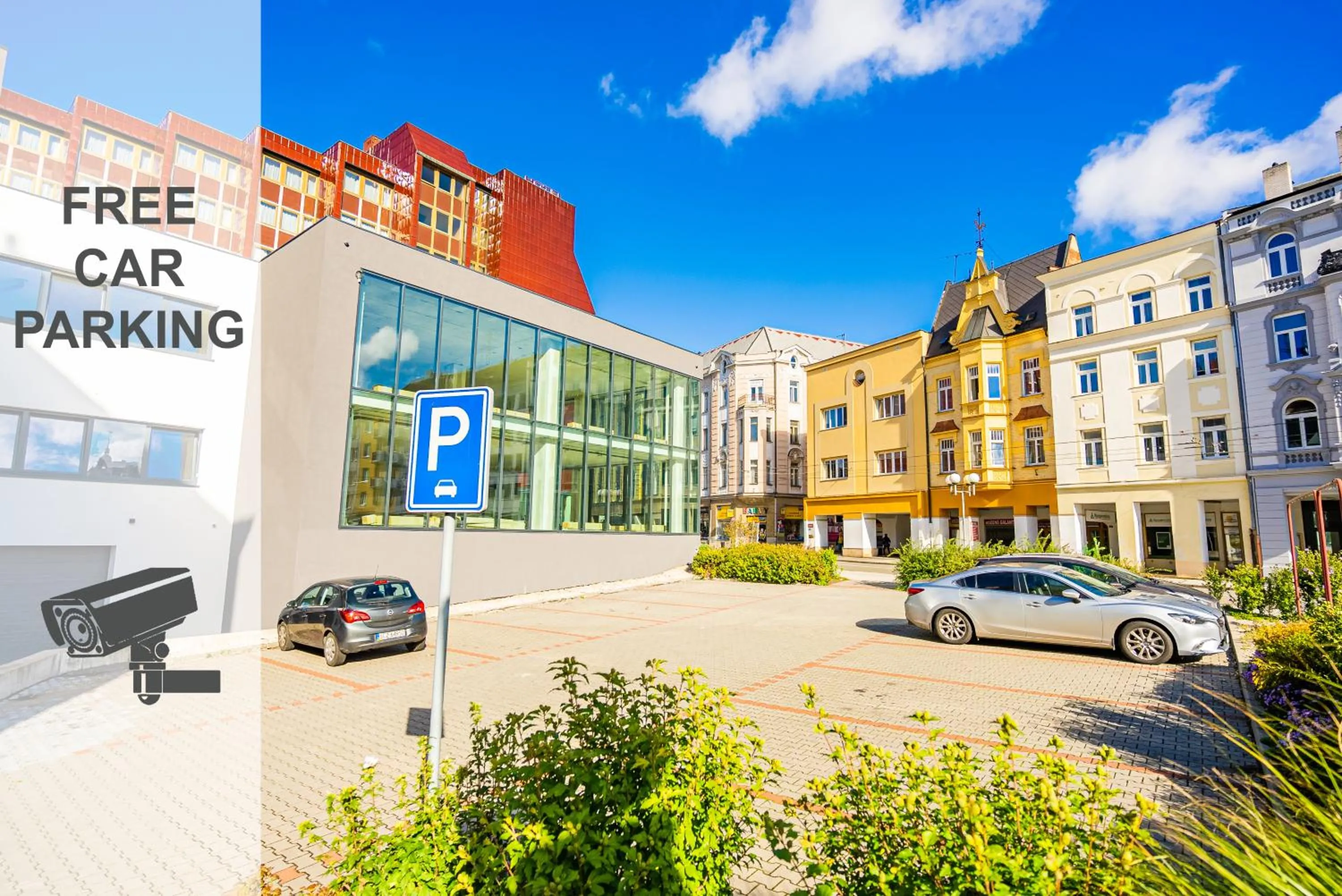 Property building in Hotel Koruna