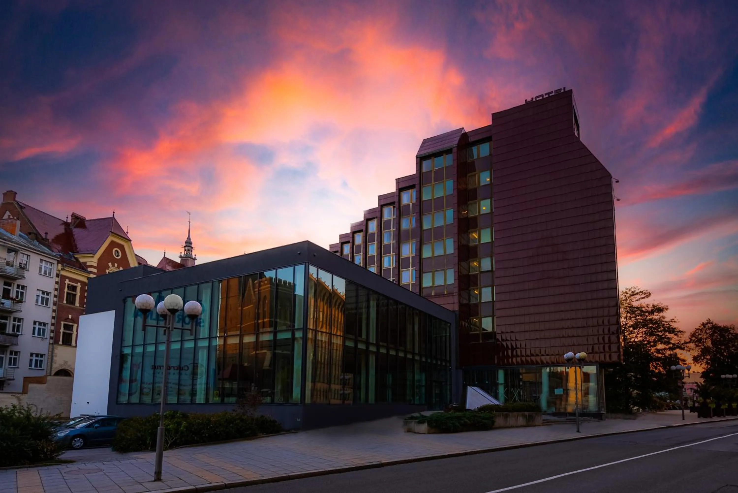 Property building in Hotel Koruna