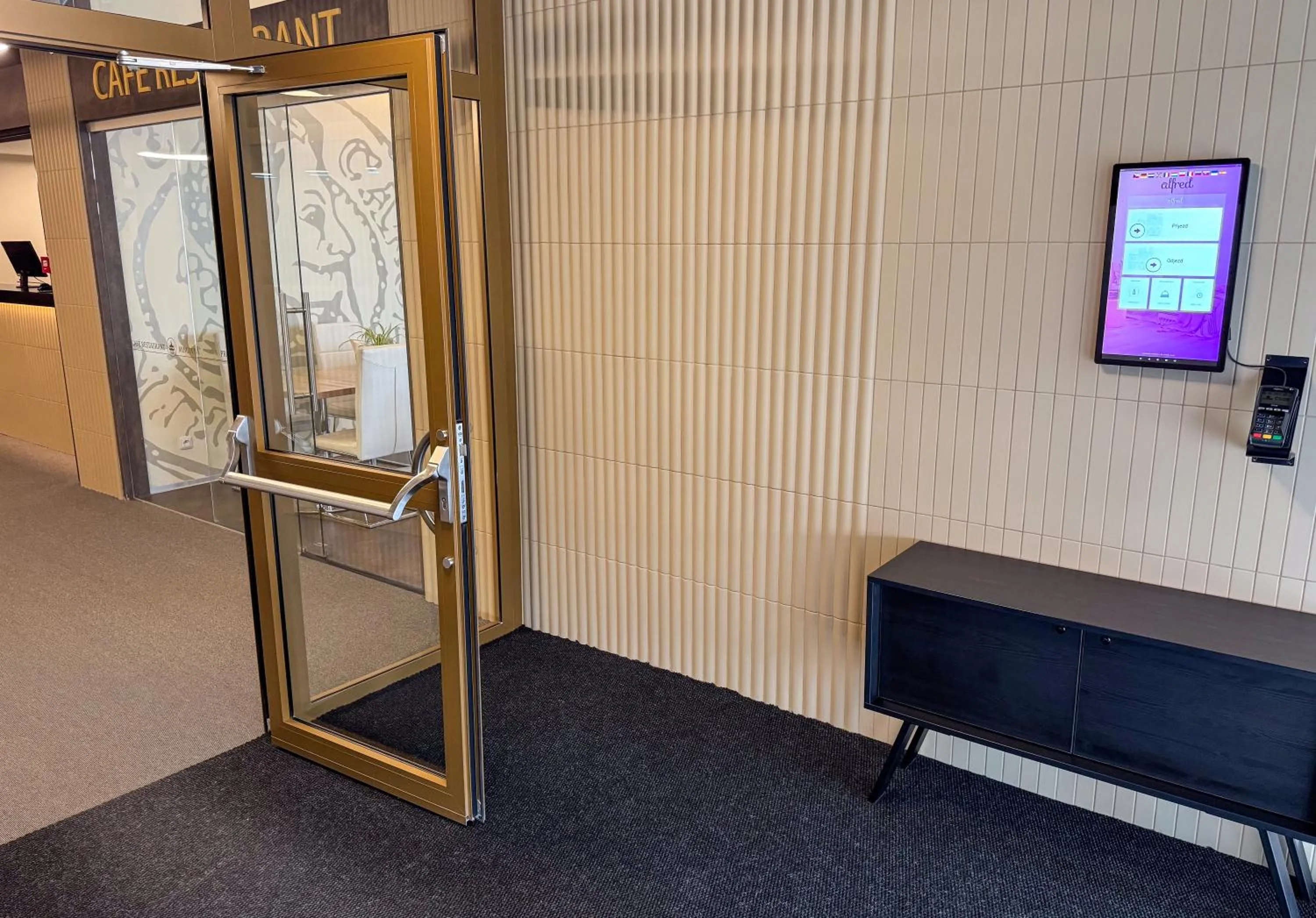 Lobby or reception in Hotel Koruna