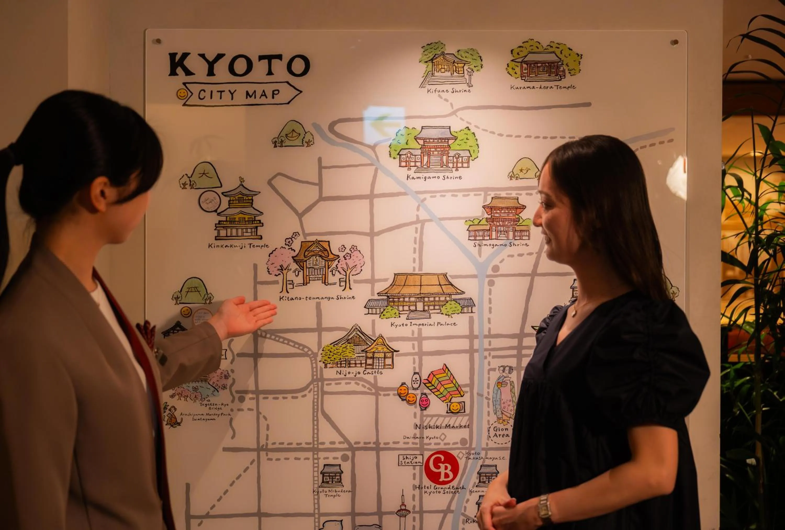 Lounge or bar in Hotel Grand Bach Kyoto Select