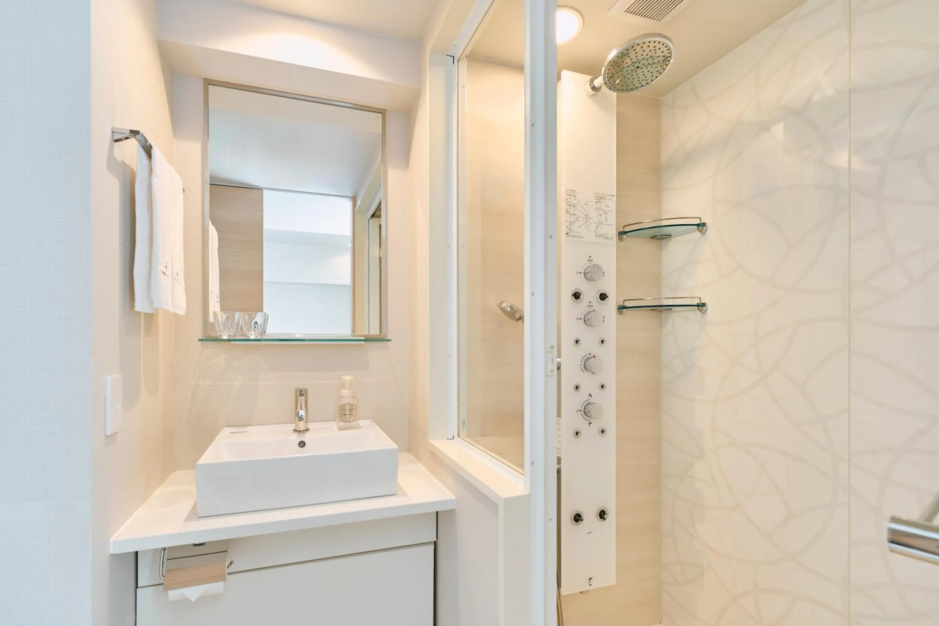 Shower in Hotel Grand Bach Kyoto Select