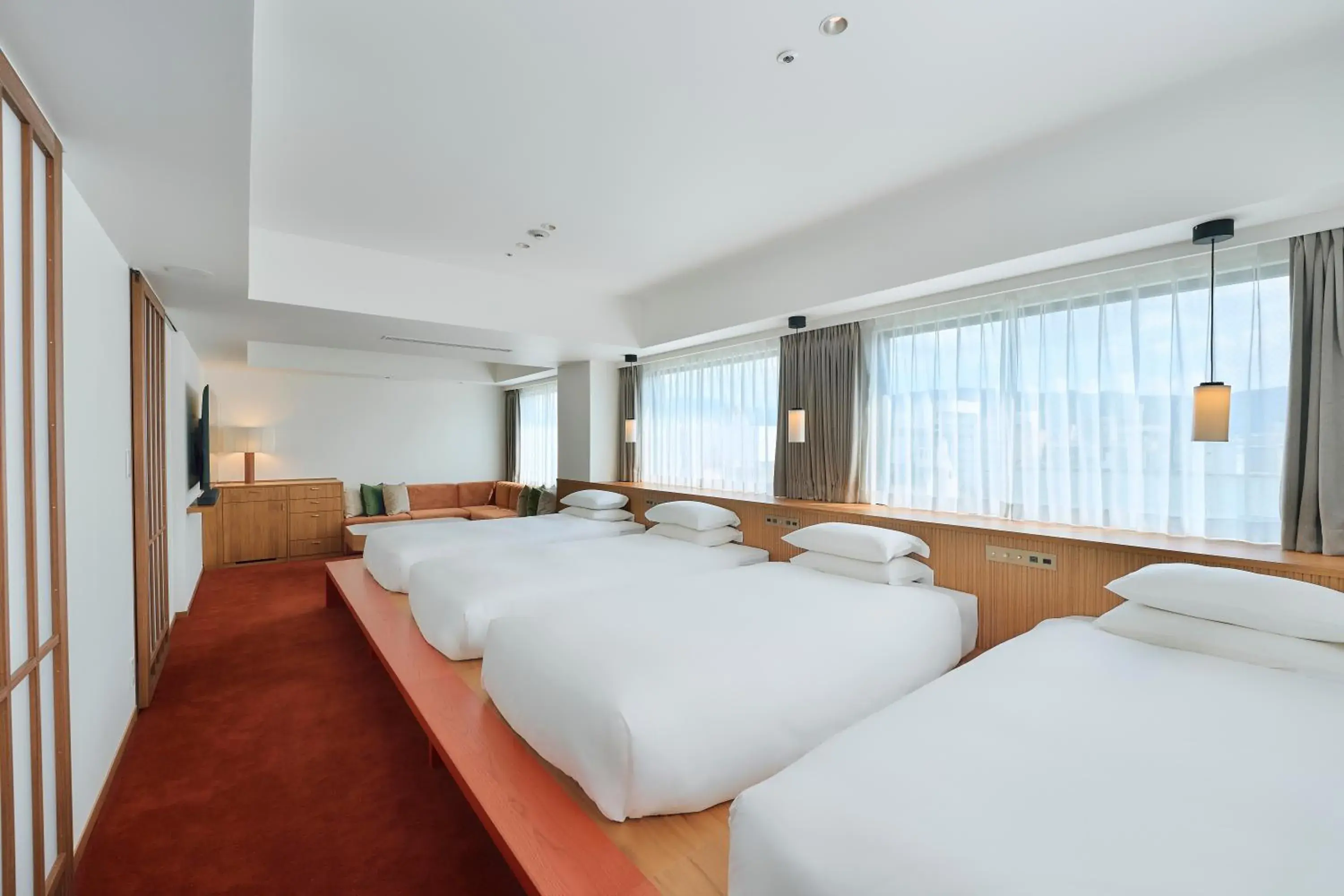Quadruple Room in Hotel Grand Bach Kyoto Select Quadruple Room in Hotel Grand Bach Kyoto Select