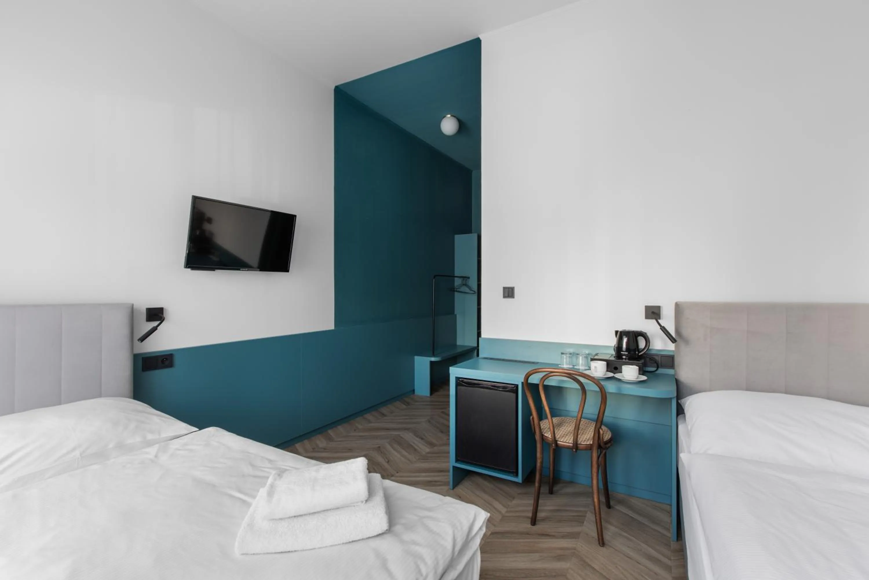 Bedroom, Bed in Hotel Beránek