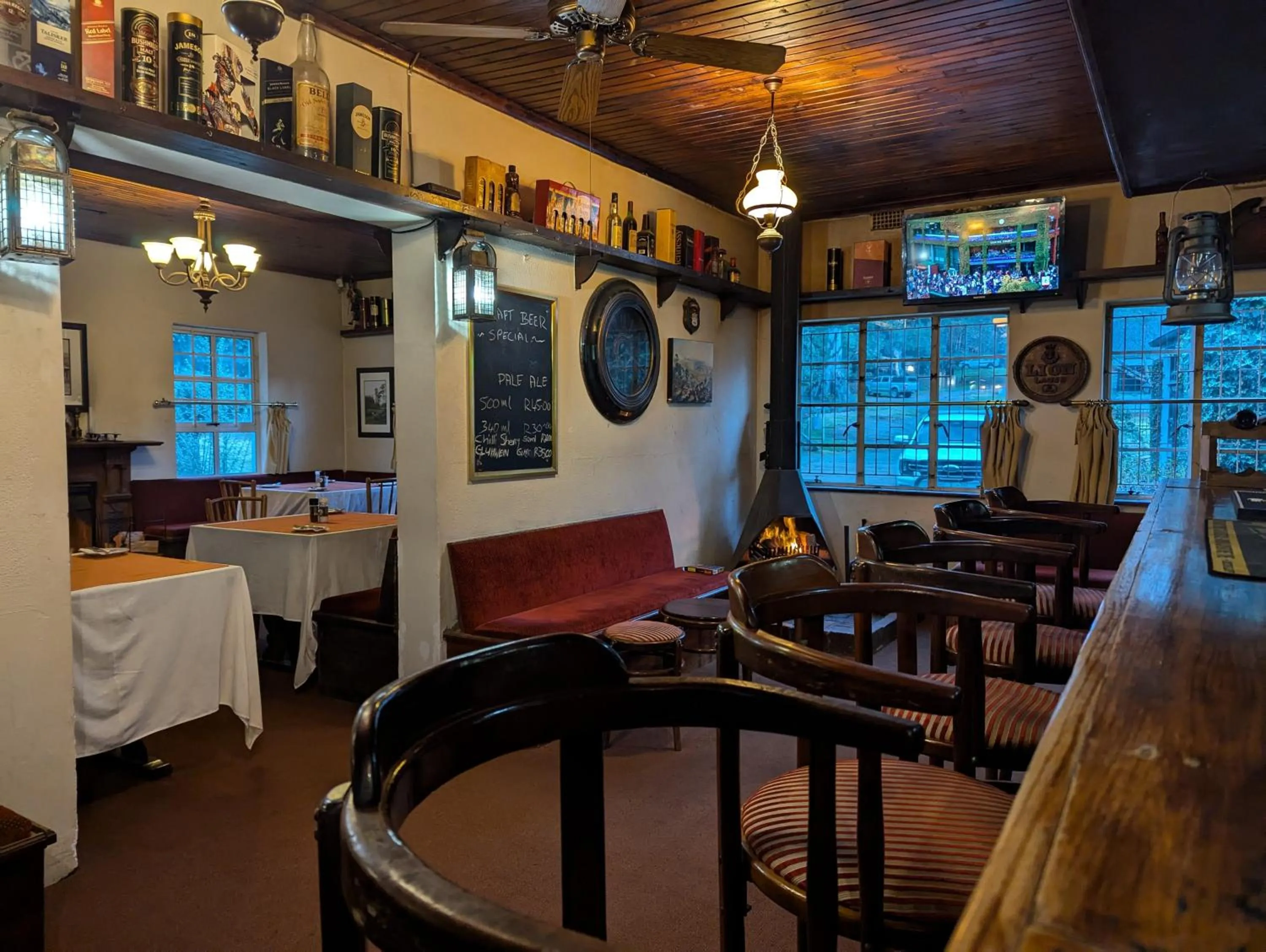 Restaurant/places to eat in The Historic Hogsback Inn