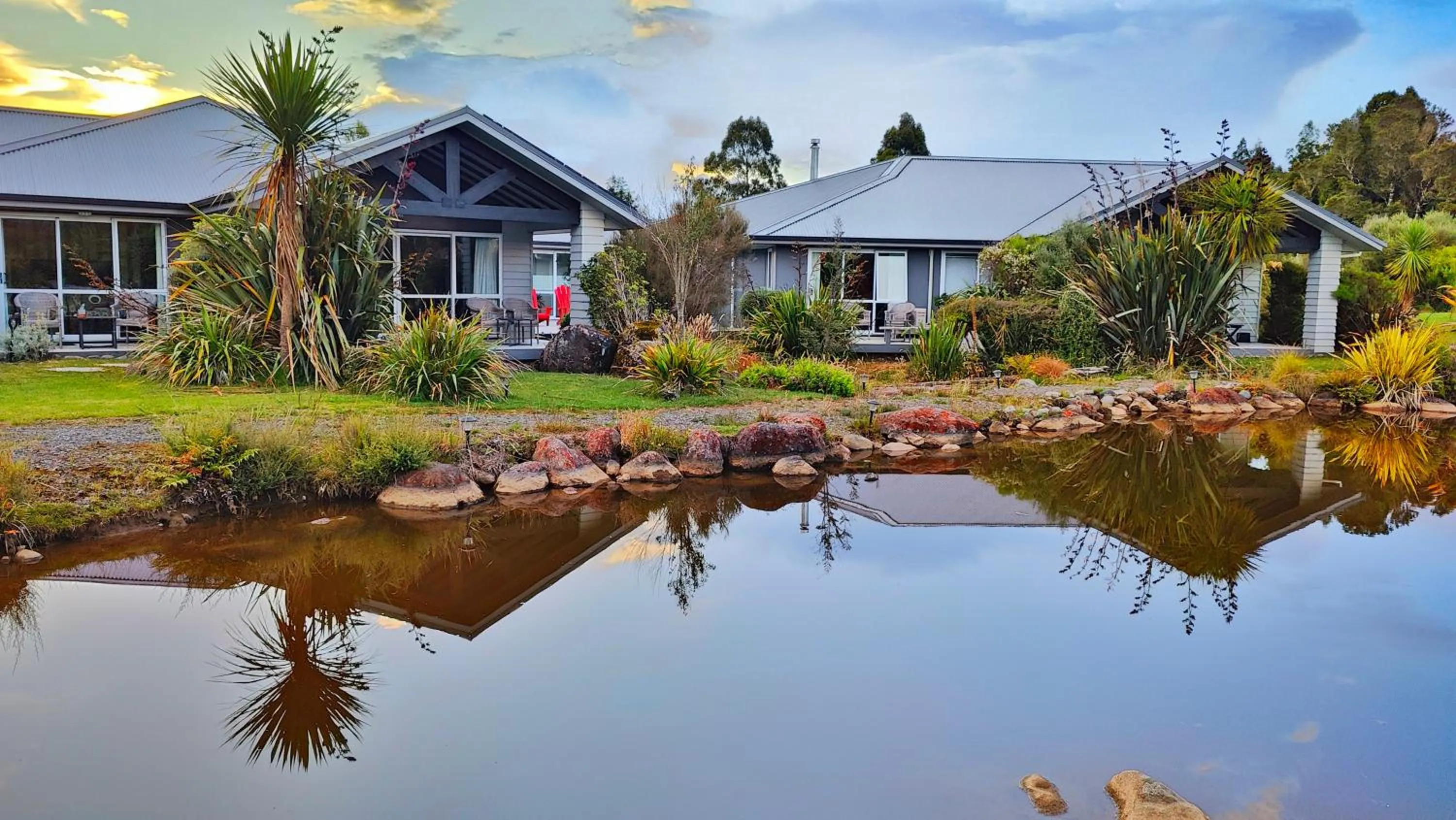 Natural landscape in Tongariro Suites