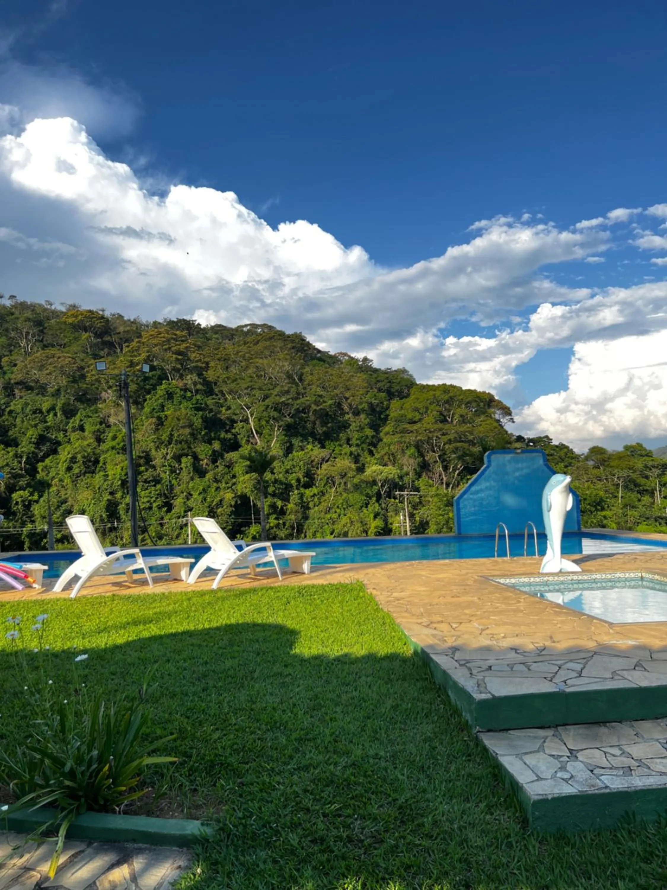Swimming pool in Hotel Fazenda FASCINAÇÃO