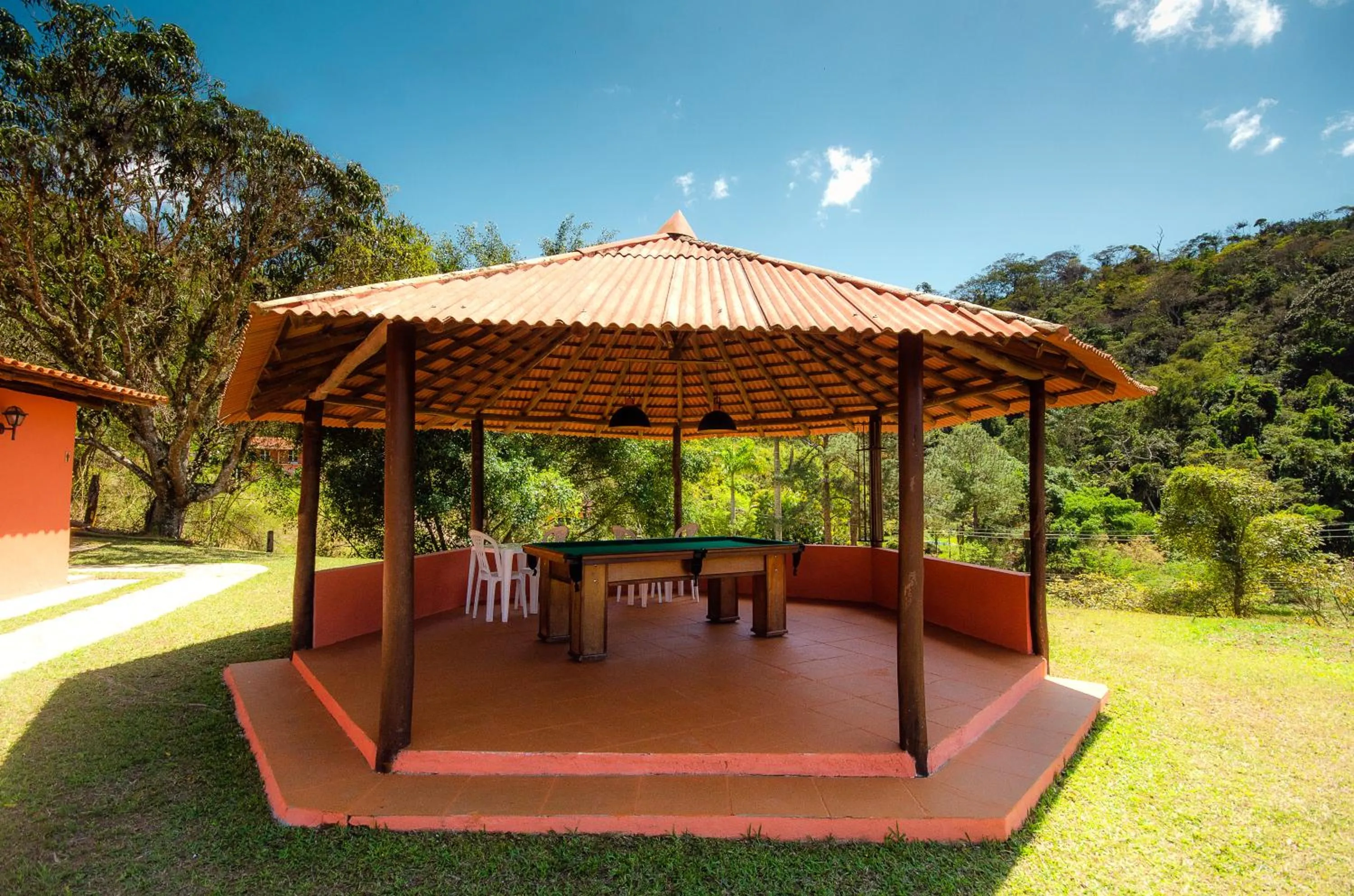 Swimming pool in Hotel Fazenda FASCINAÇÃO