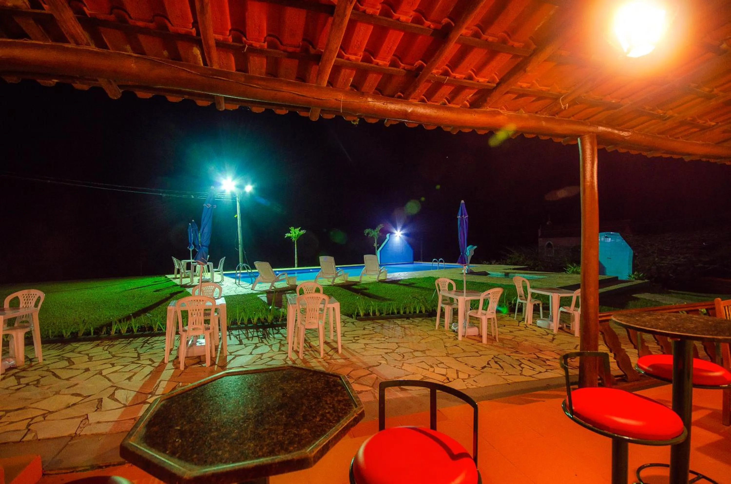 Swimming pool in Hotel Fazenda FASCINAÇÃO