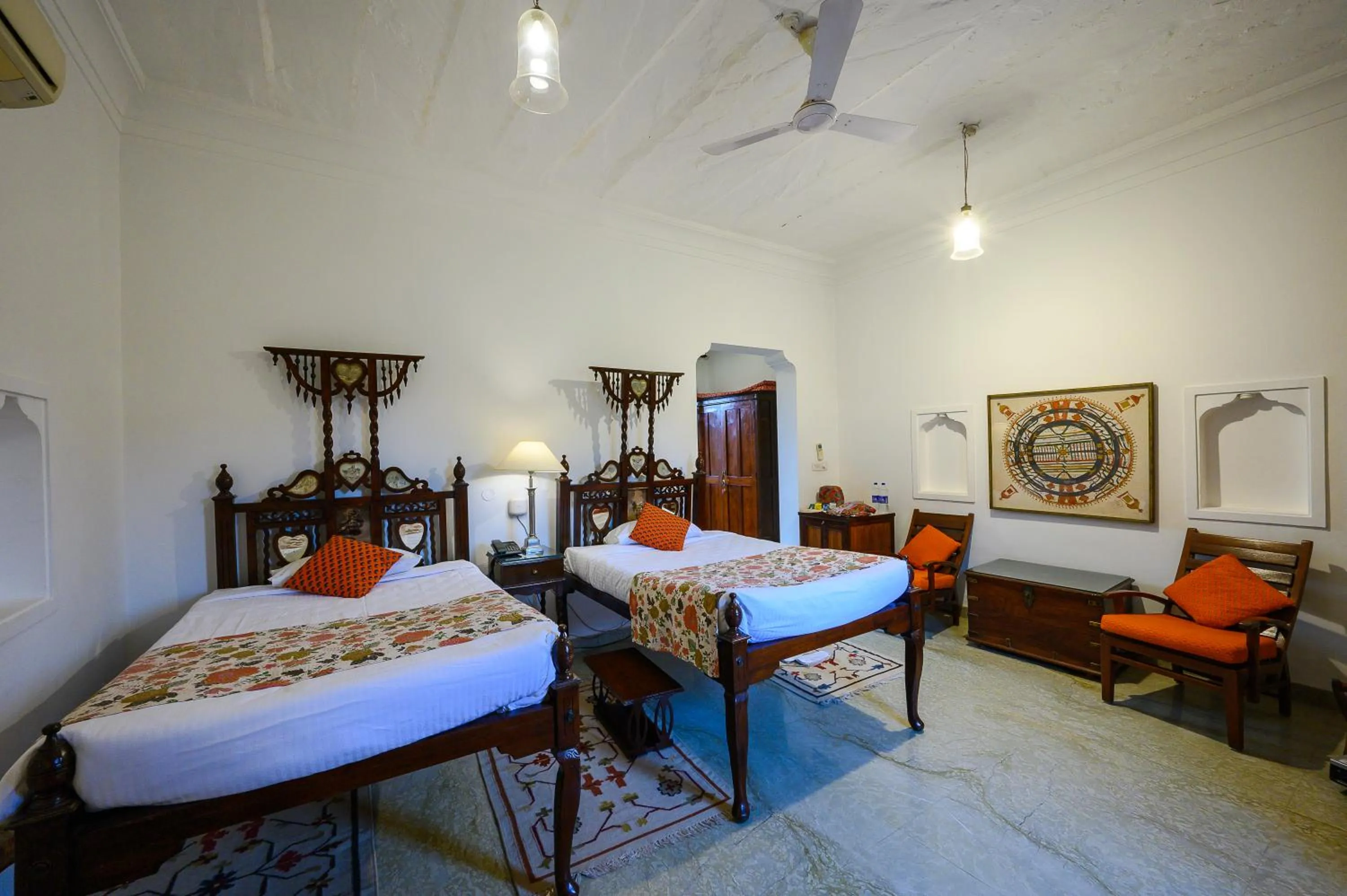 Bed in Neemrana's - Deo Bagh