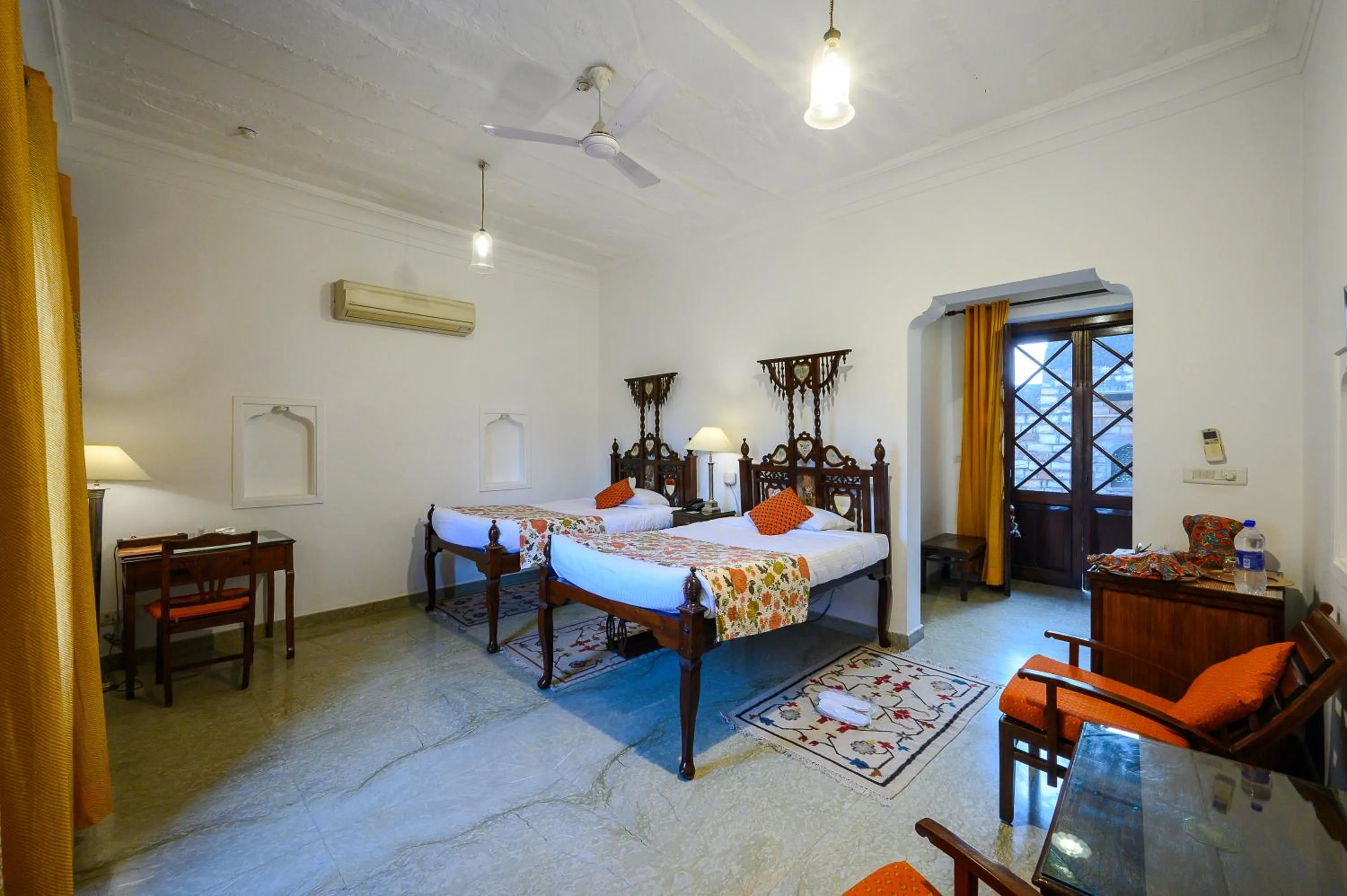 Bed in Neemrana's - Deo Bagh