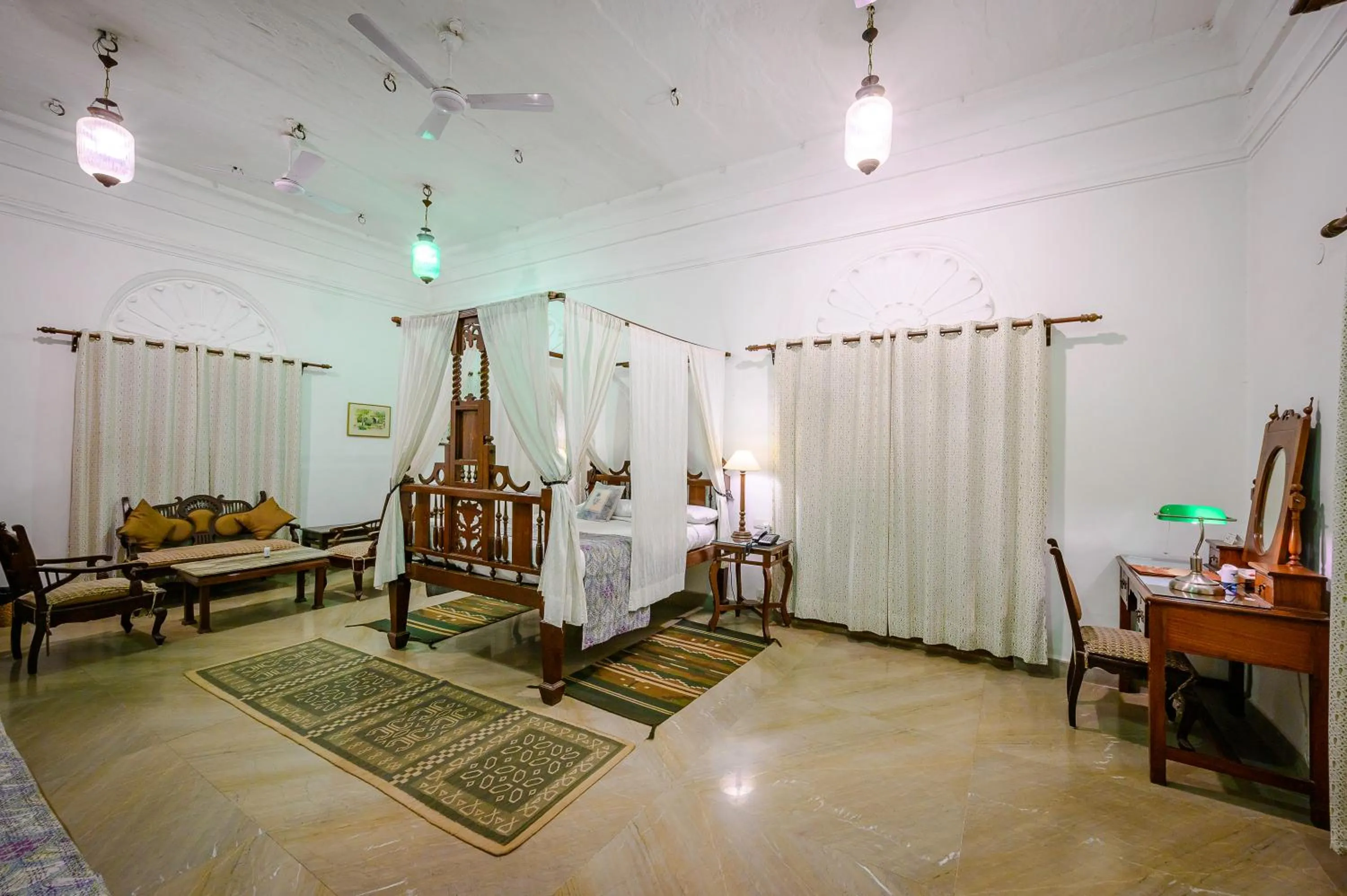 Bed in Neemrana's - Deo Bagh