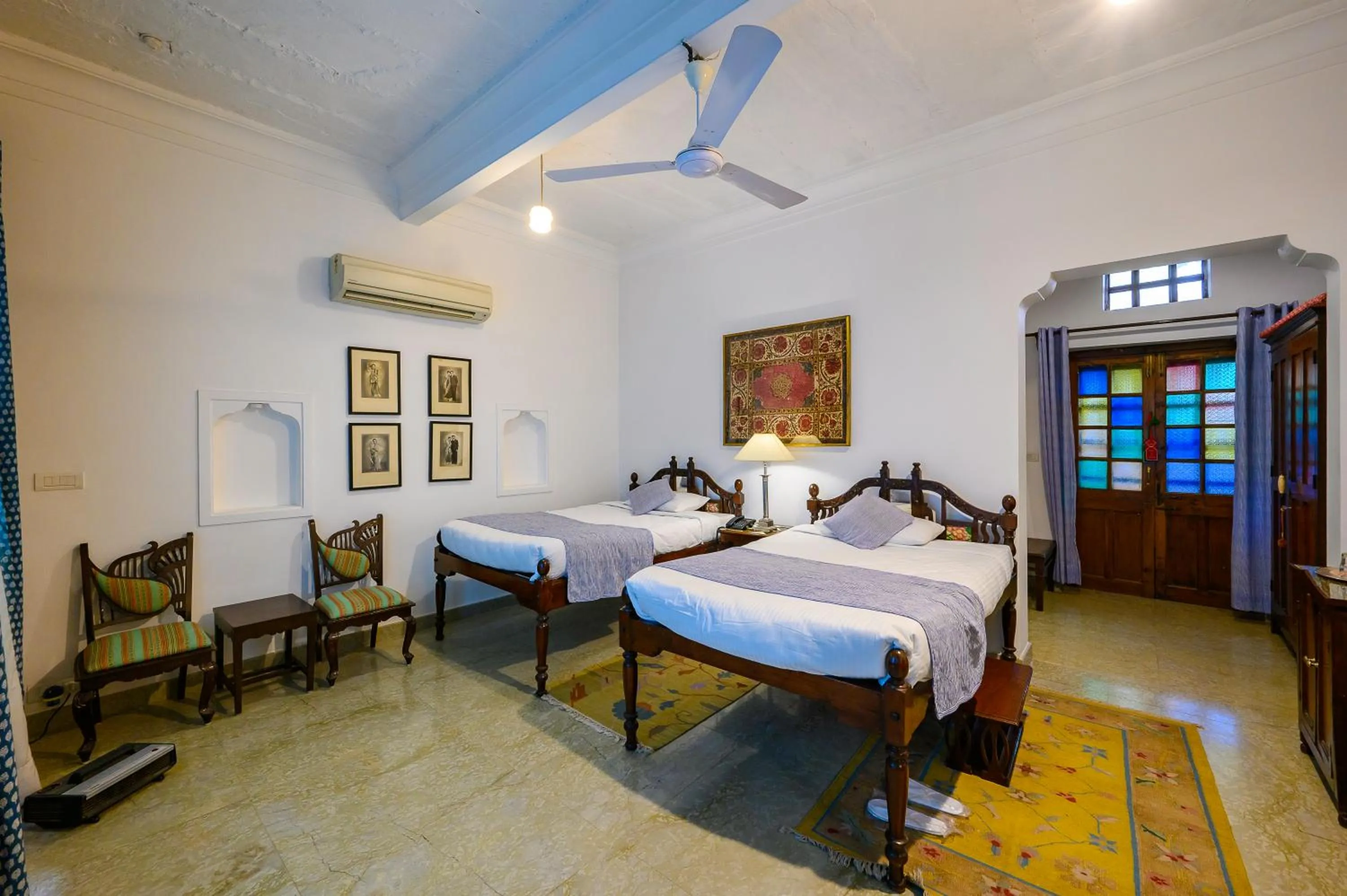 Bed in Neemrana's - Deo Bagh