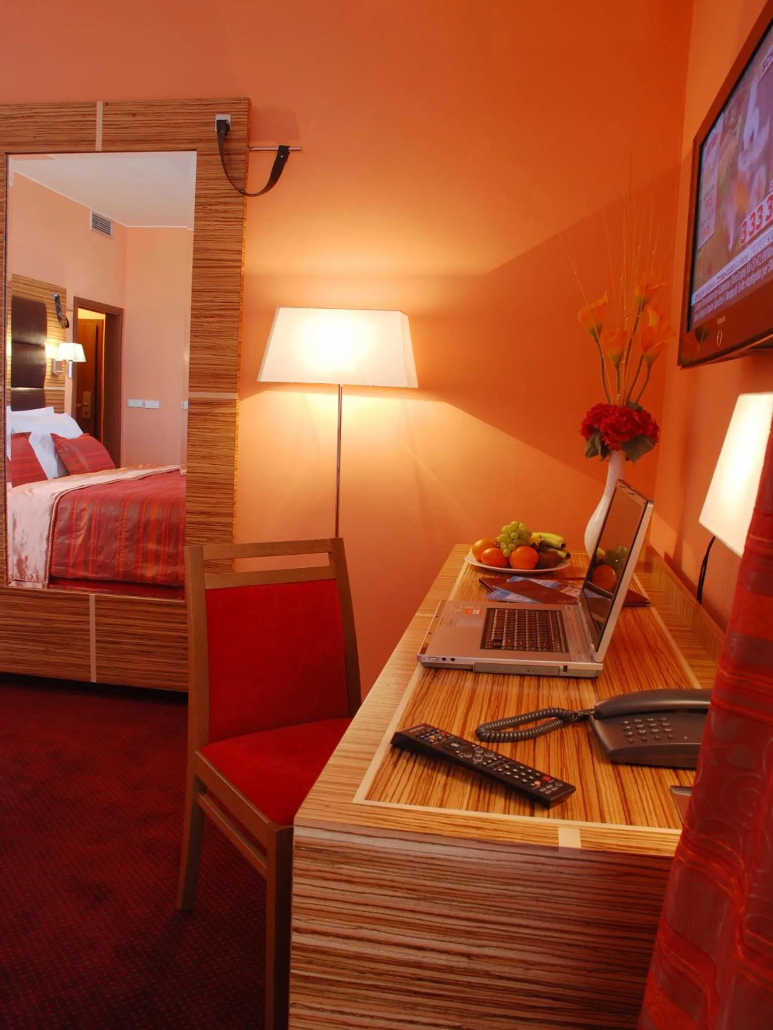 Seating area, Bed in EA Hotel Sonata