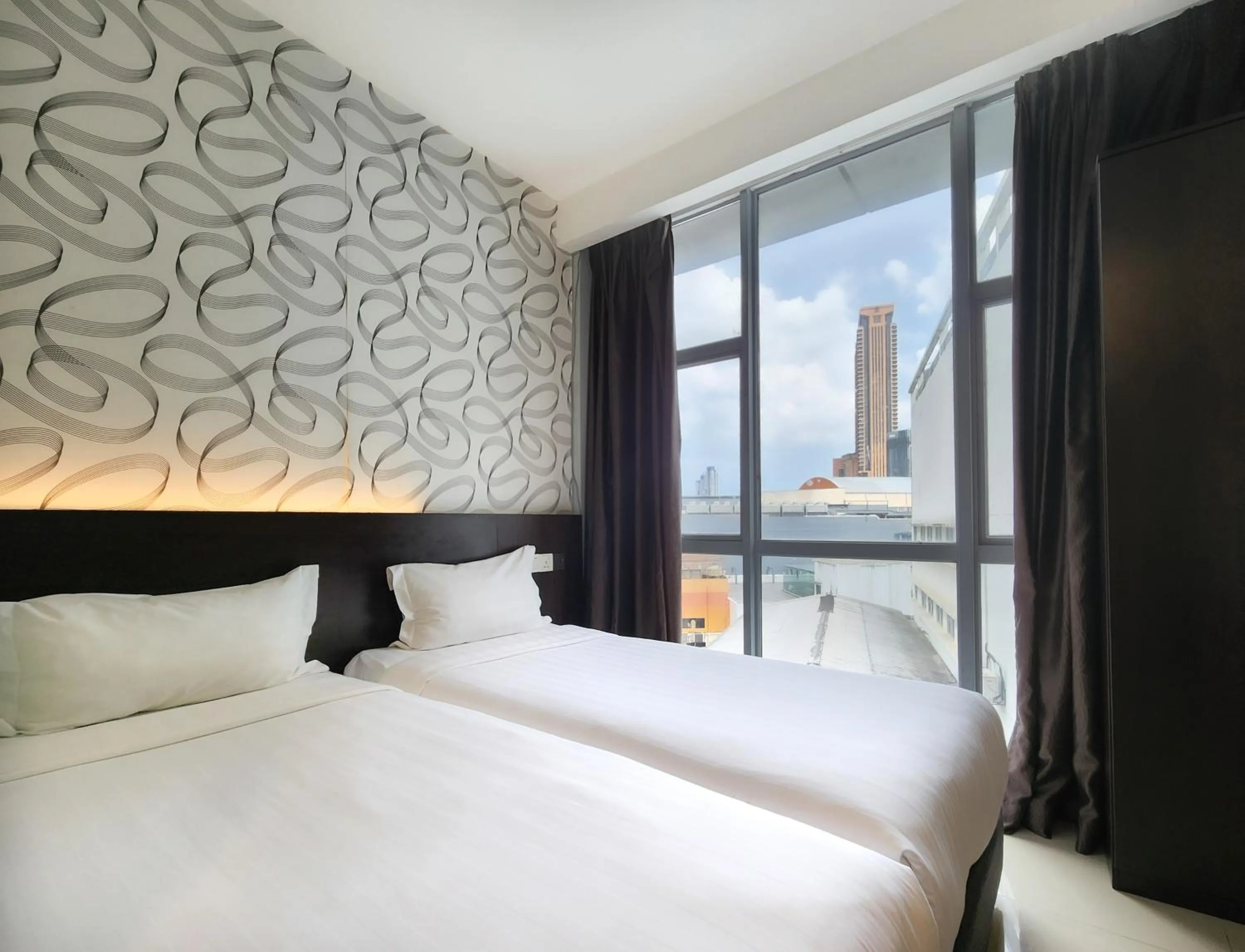 Bed in Izumi Hotel Bukit Bintang Kuala Lumpur