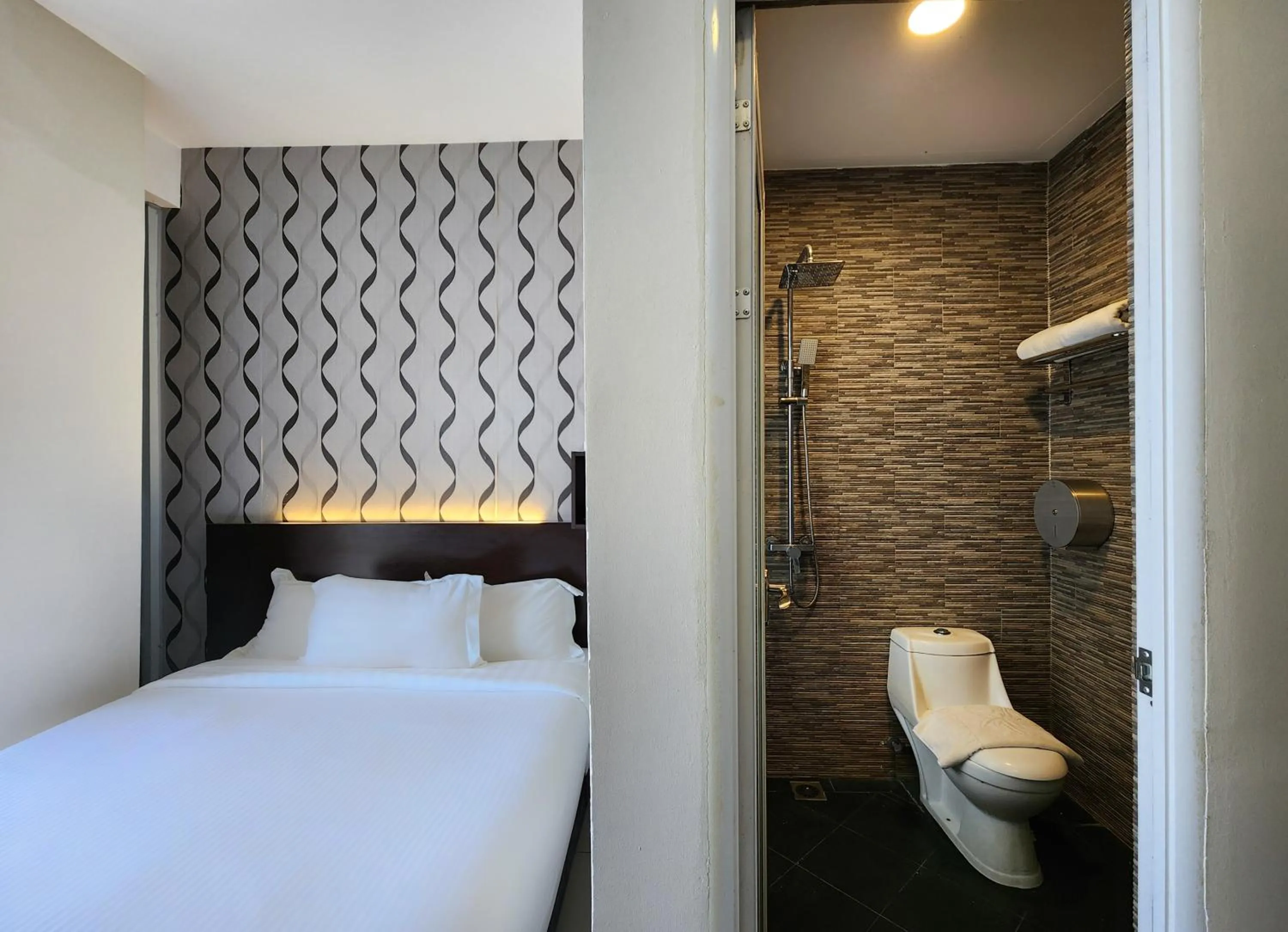 Bed in Izumi Hotel Bukit Bintang Kuala Lumpur
