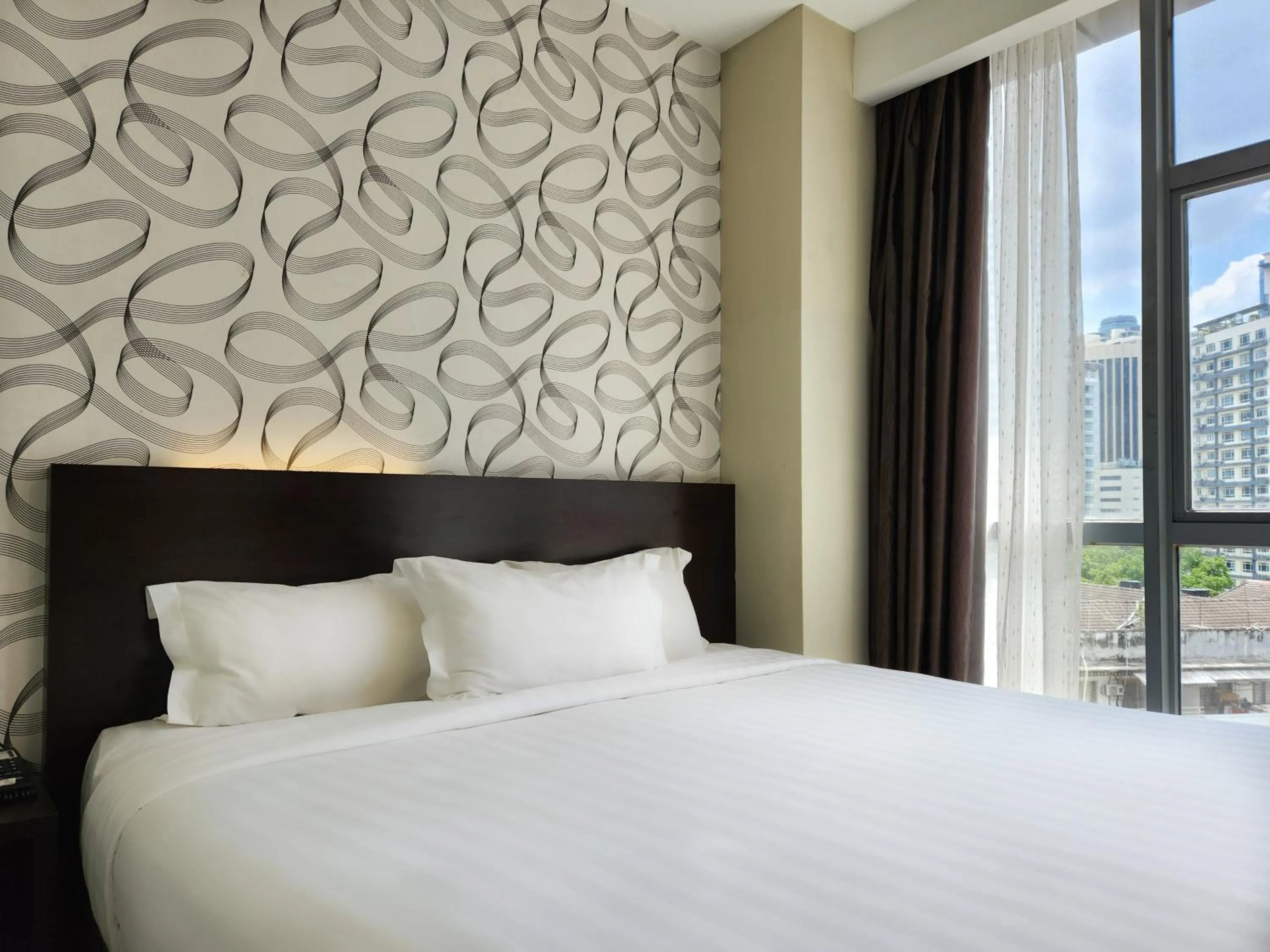 Bed in Izumi Hotel Bukit Bintang Kuala Lumpur