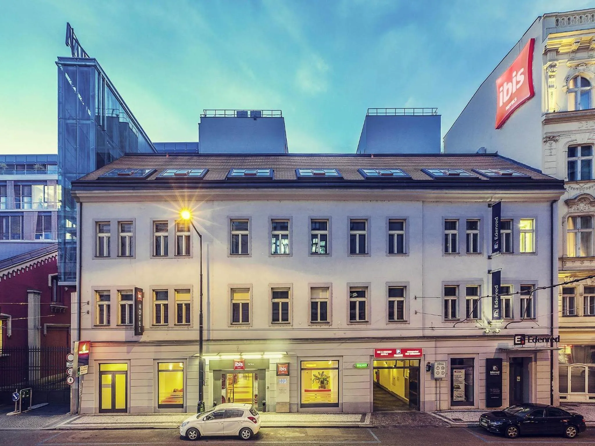 Property building in Ibis Praha Old Town