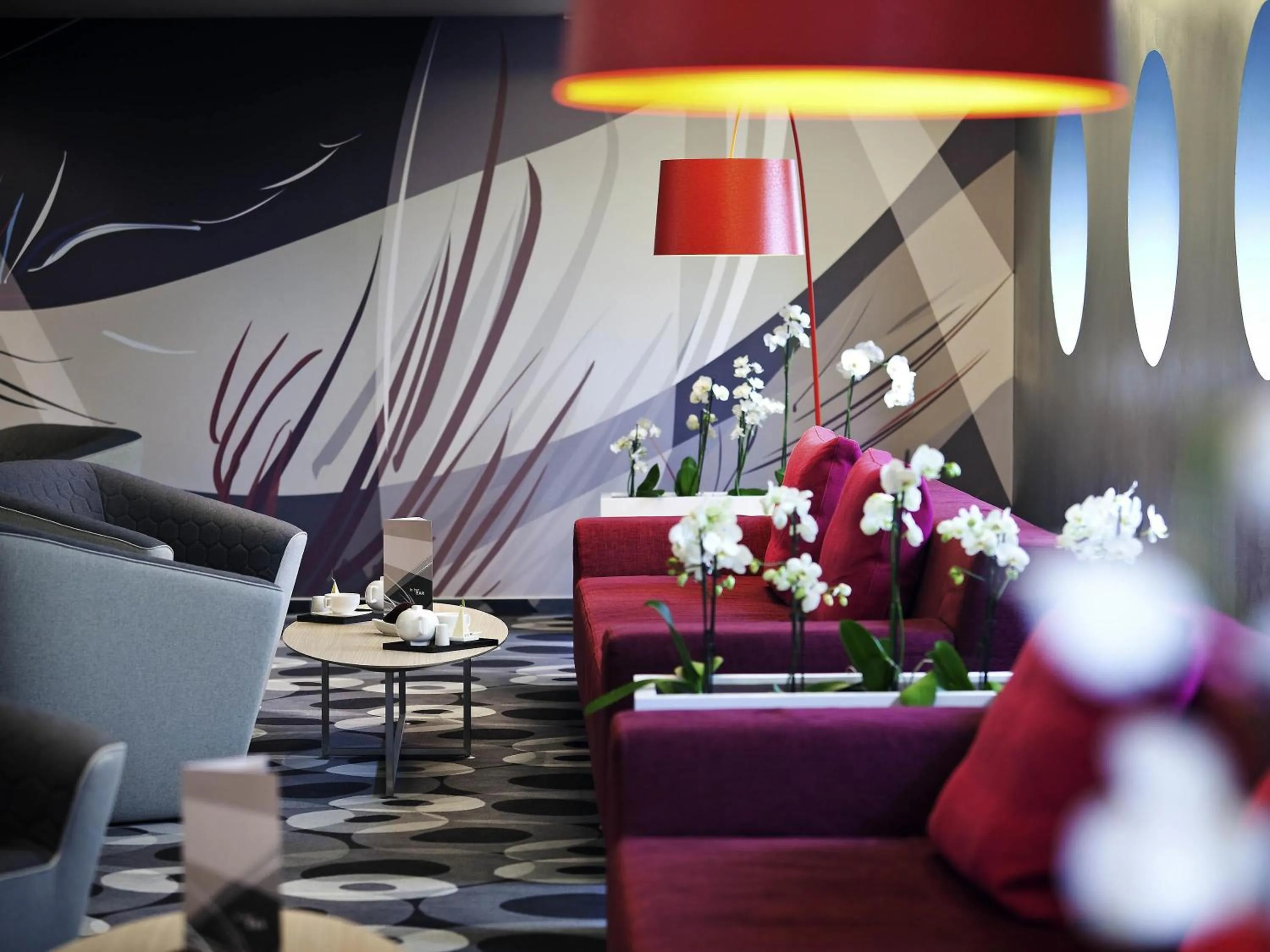 Lounge or bar in Novotel Praha Wenceslas Square