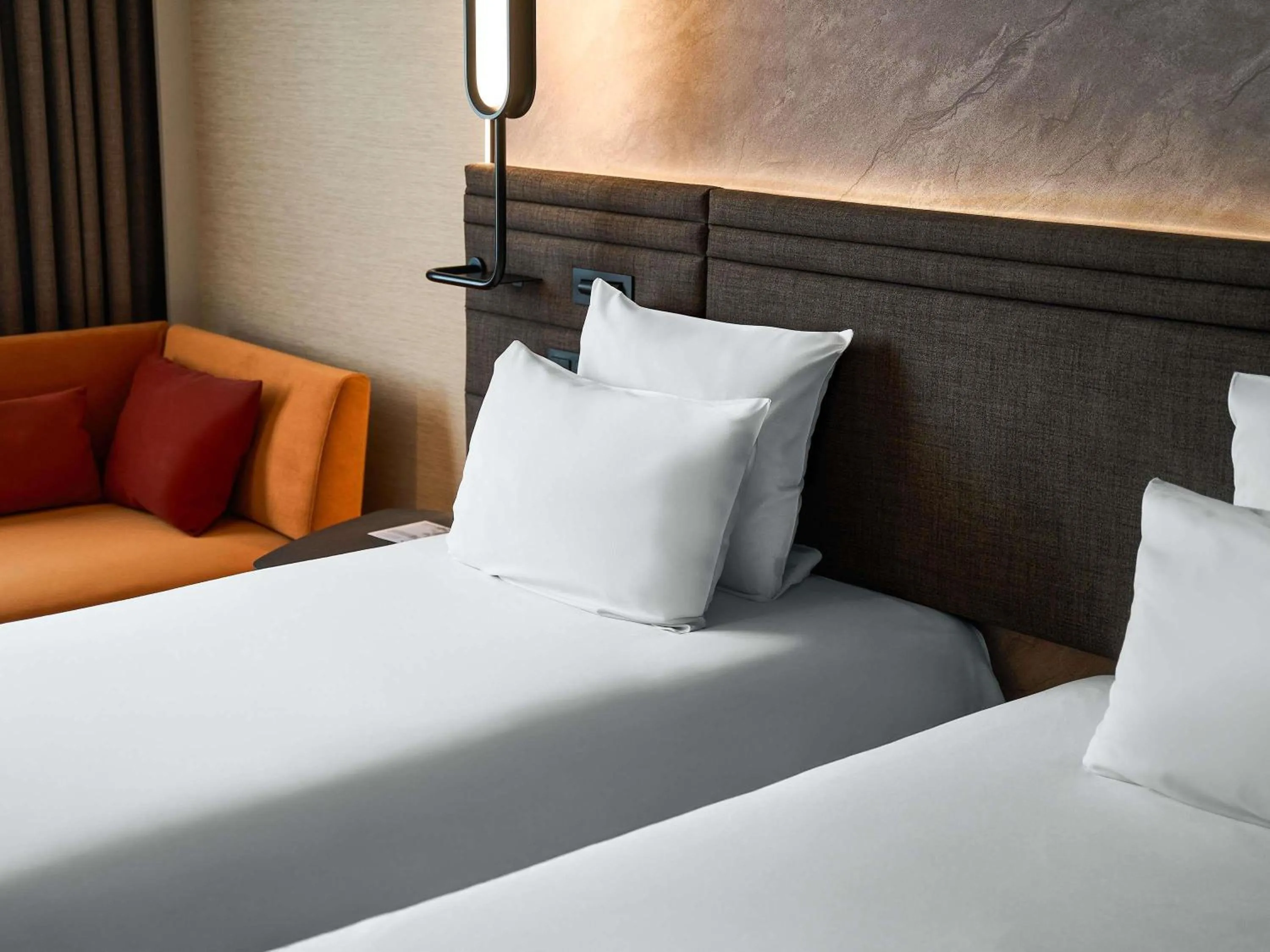 Bed in Novotel Praha Wenceslas Square