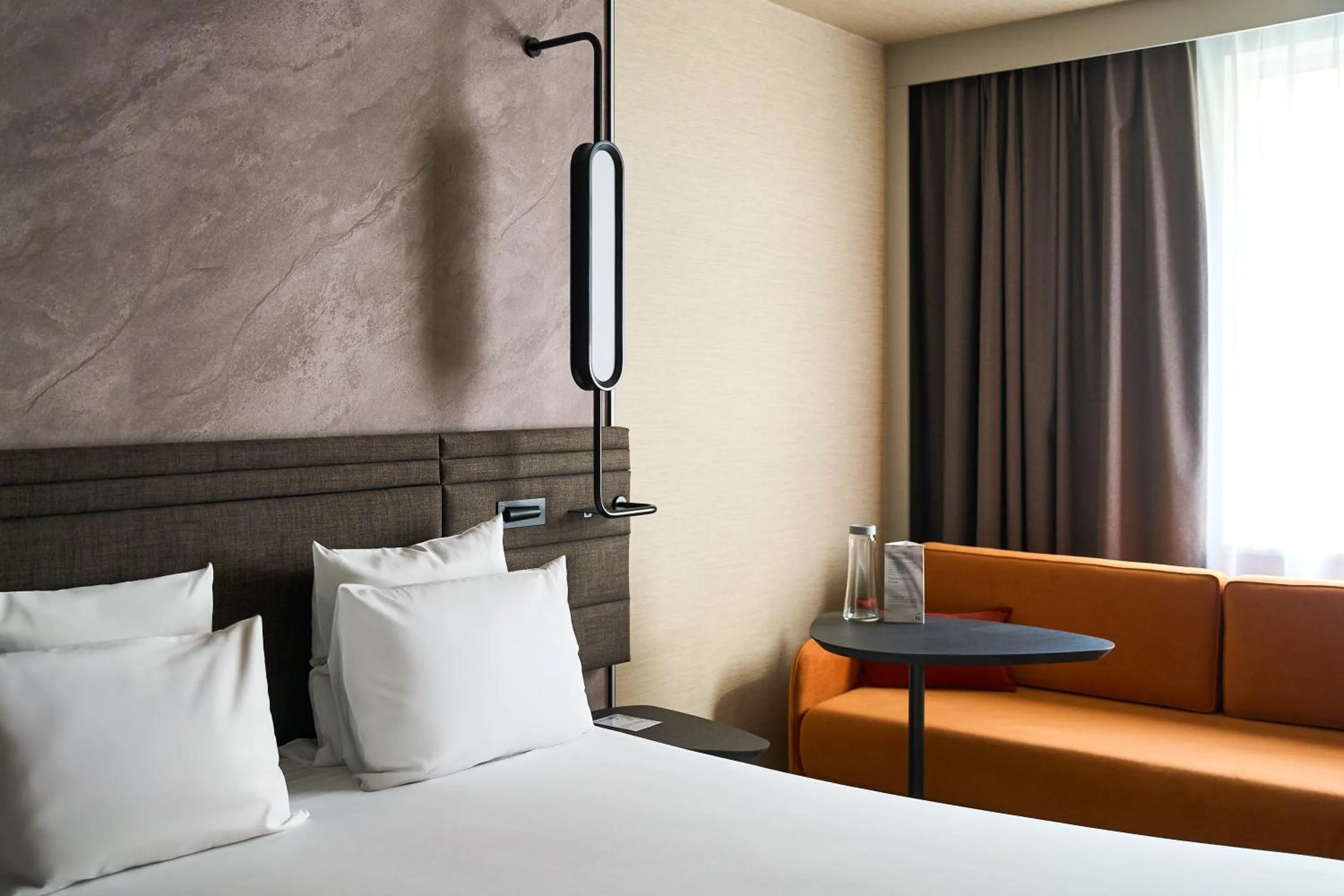 Bed in Novotel Praha Wenceslas Square