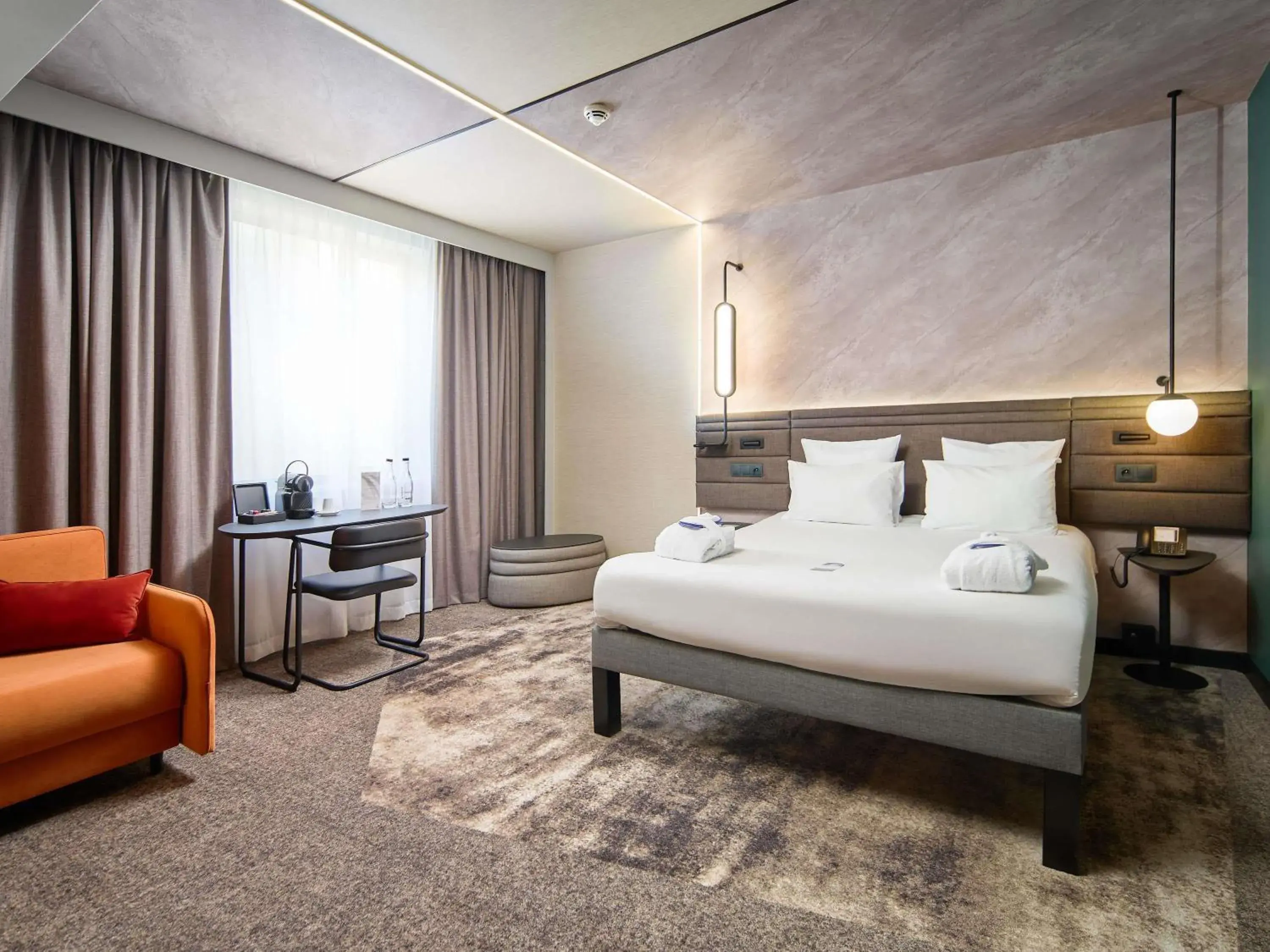 Executive Family Room with One Double Bed and One Double Sofa Bed in Novotel Praha Wenceslas Square Executive Family Room with One Double Bed and One Double Sofa Bed in Novotel Praha Wenceslas Square