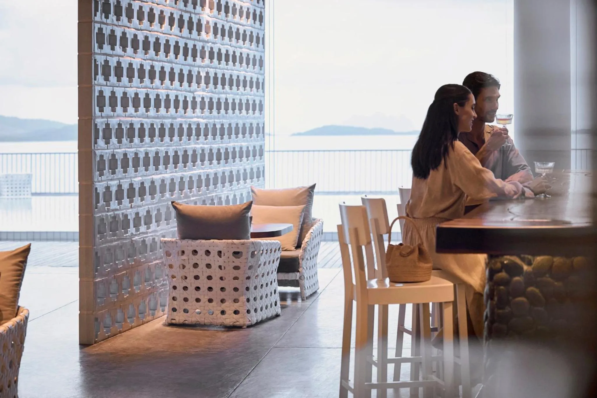 Lounge or bar in COMO Point Yamu, Phuket