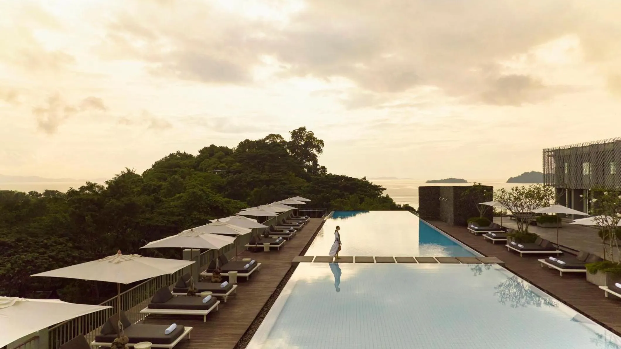 Swimming pool in COMO Point Yamu, Phuket