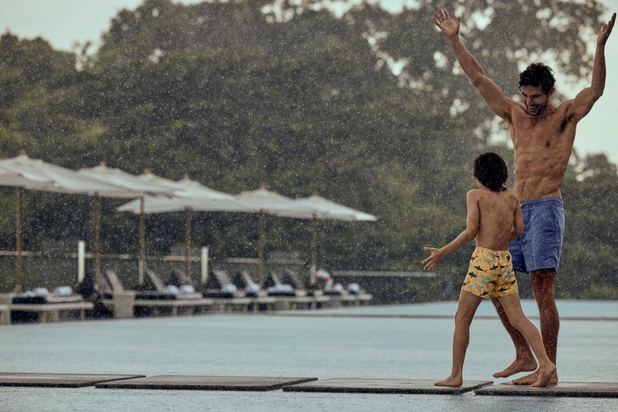 Swimming pool in COMO Point Yamu, Phuket