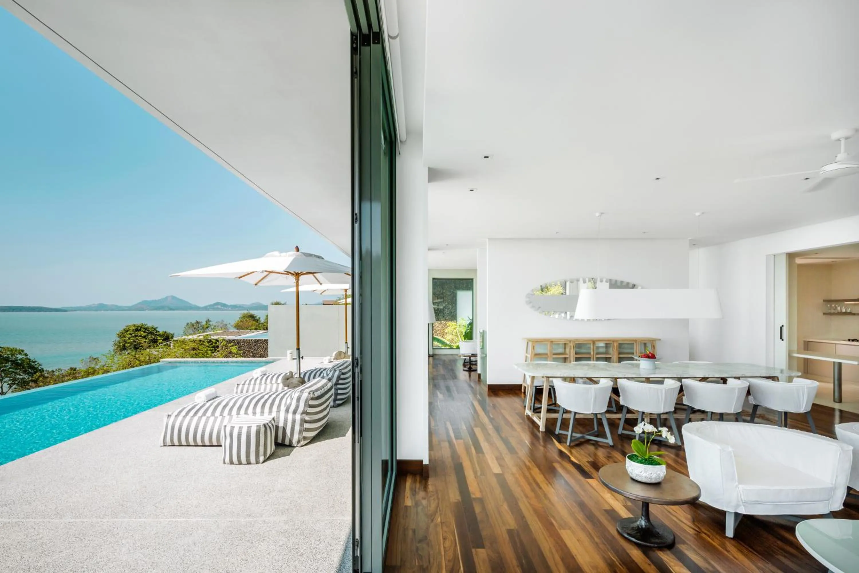 Living room in COMO Point Yamu, Phuket